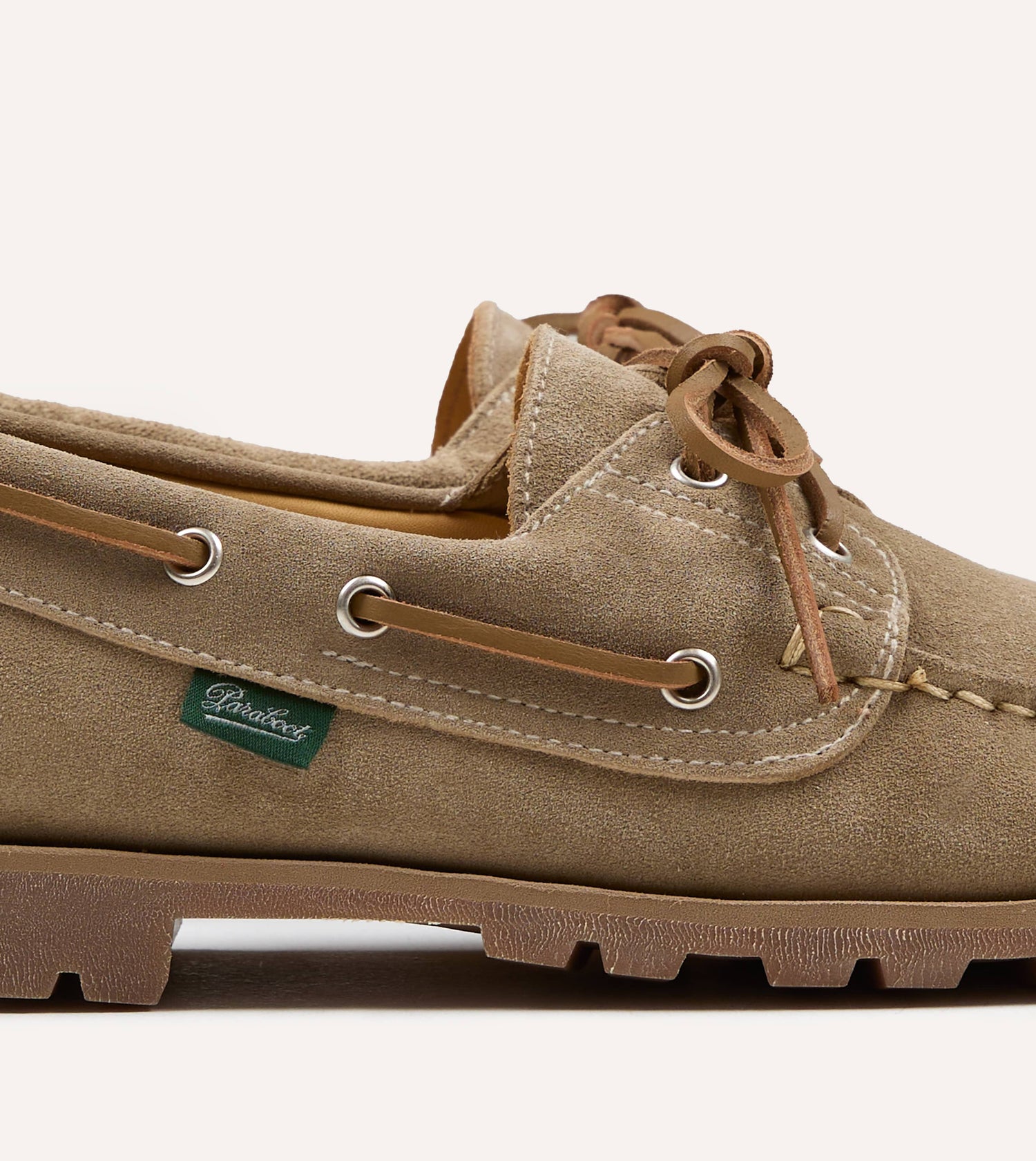 Paraboot Malo Vel Sand Suede Boat Shoe