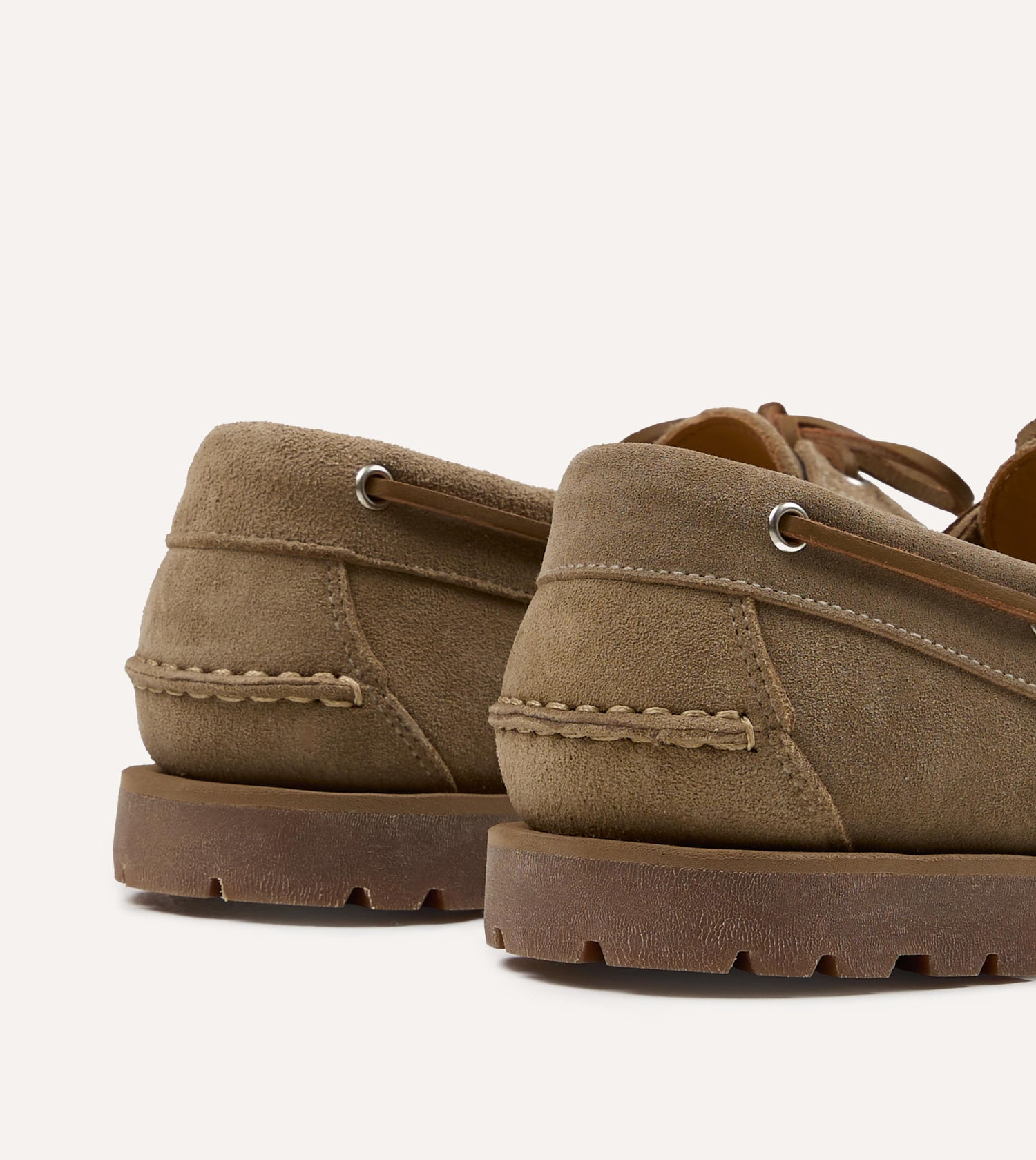Paraboot Malo Vel Sand Suede Boat Shoe