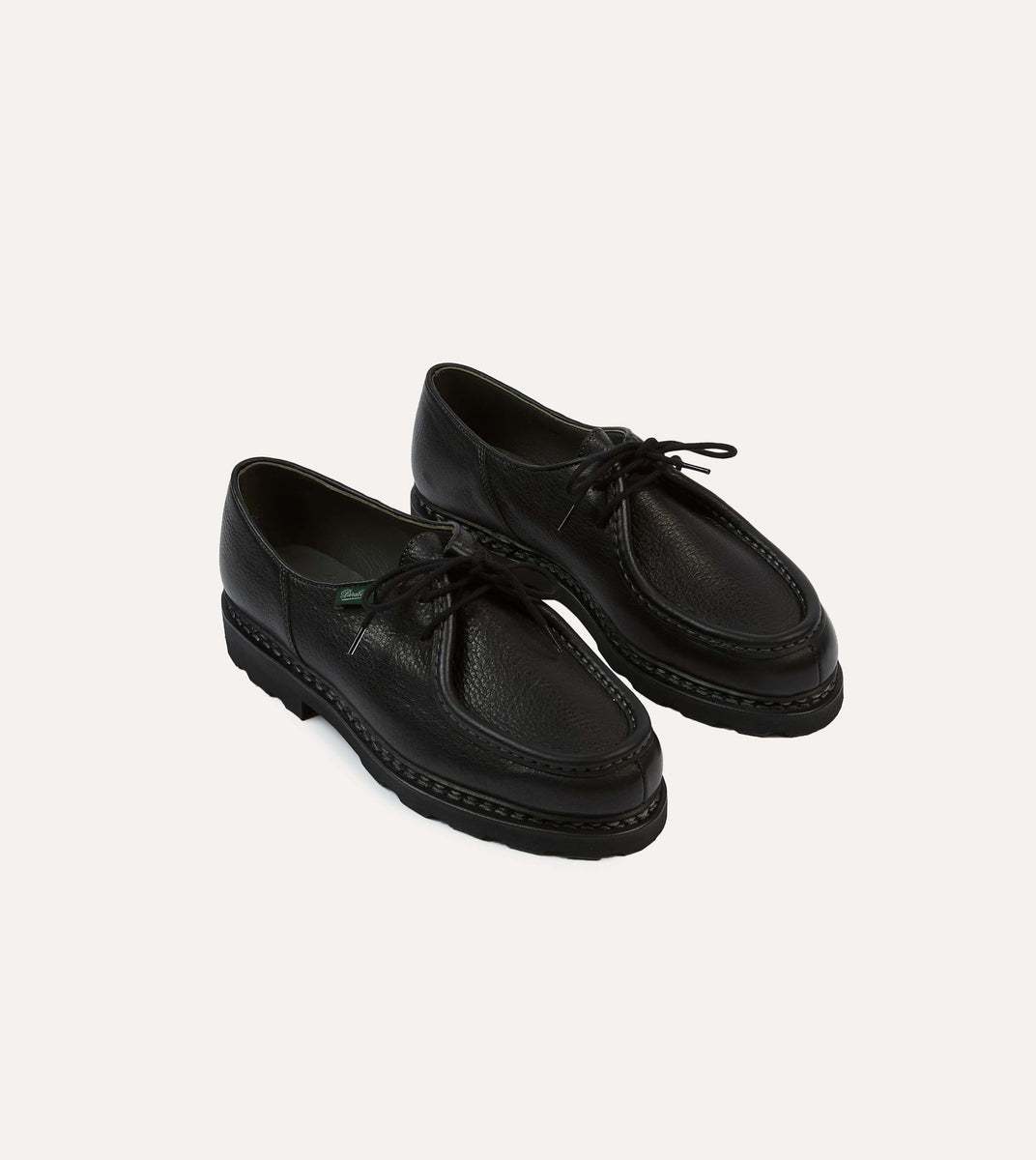Paraboot Michael Black Deer Leather Derby Shoe
– Drakes