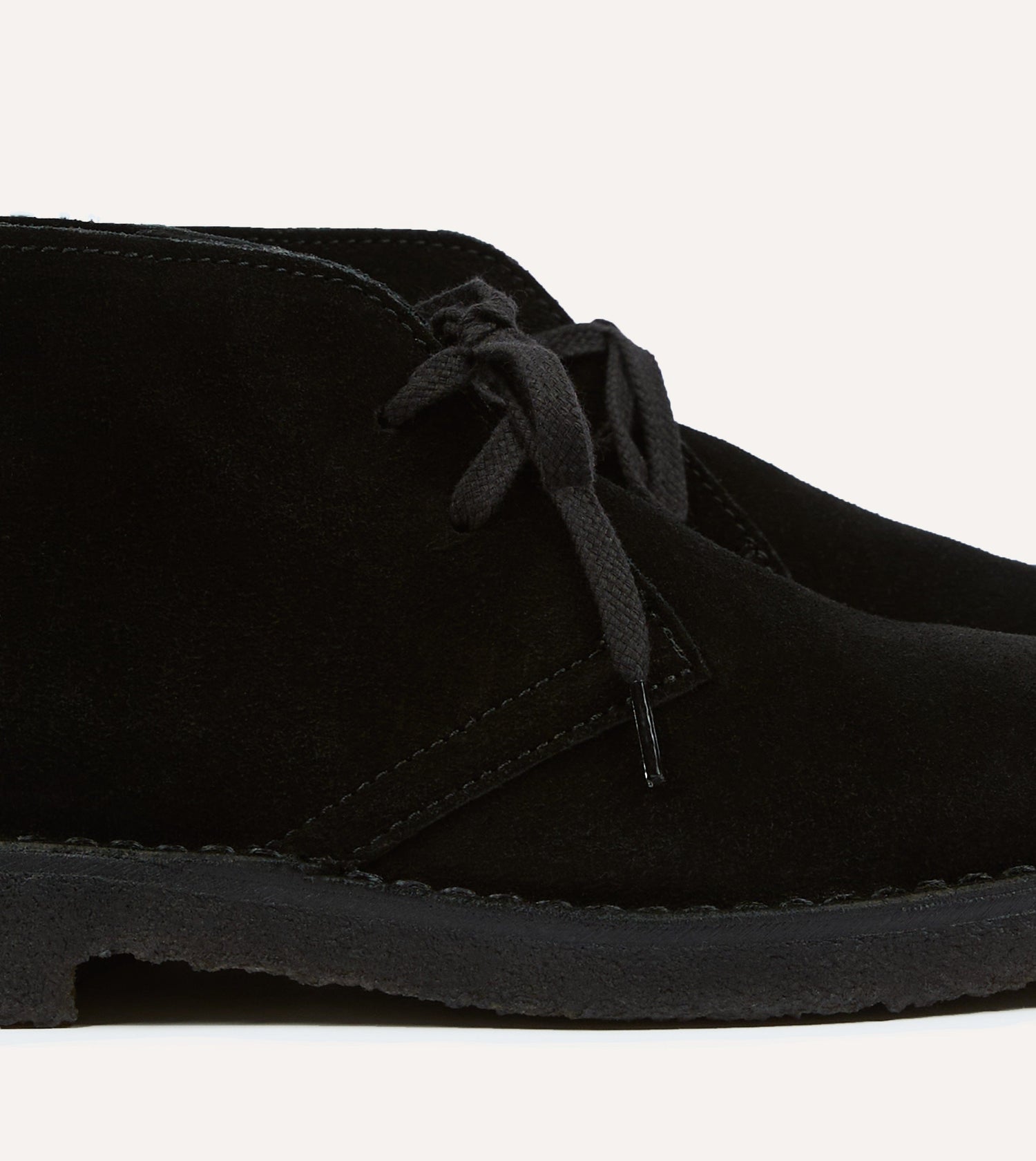 Drake's by A. Levine Clifford Desert Boot Black Suede