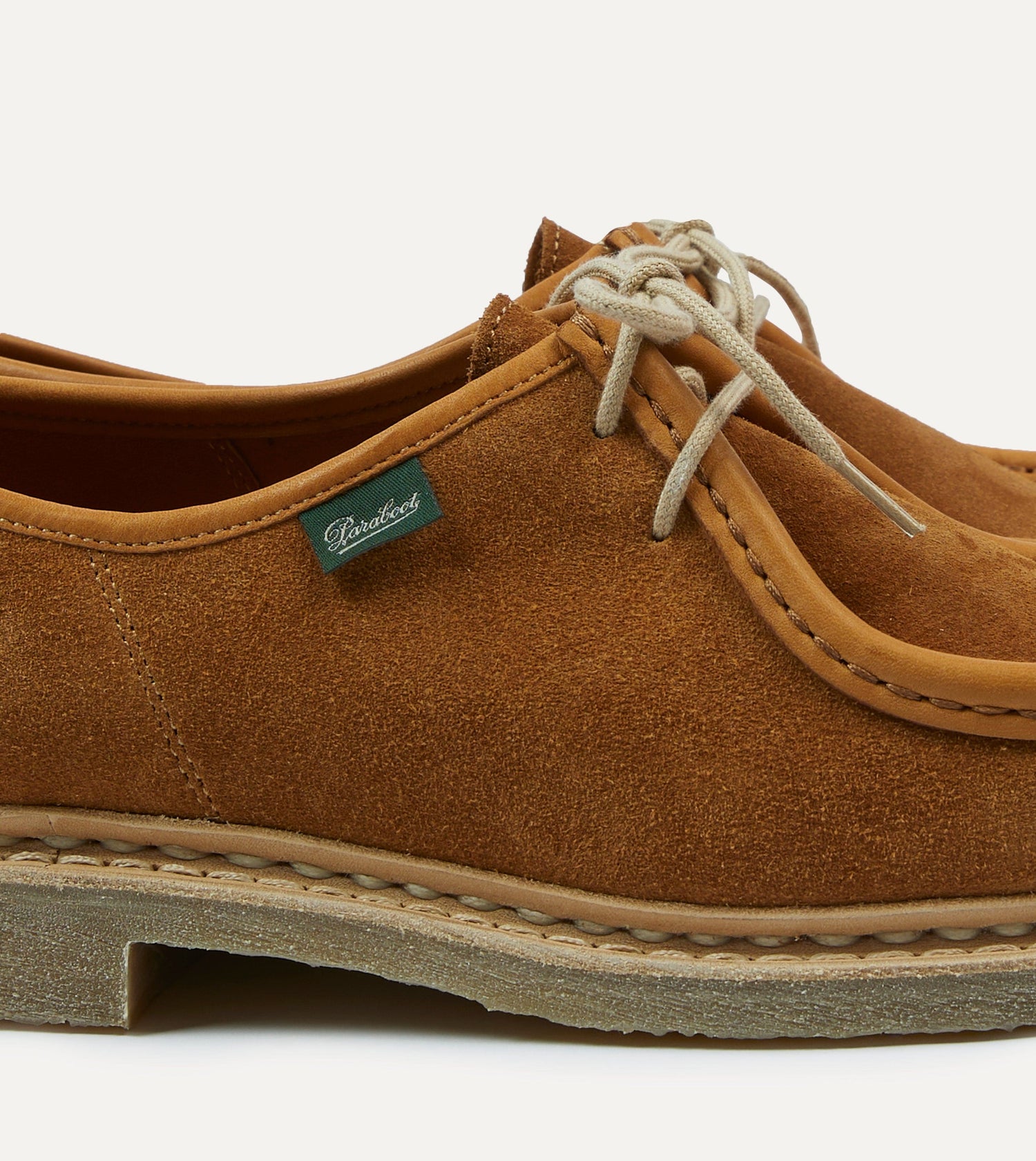 Paraboot Micka Whiskey Suede Derby Shoe