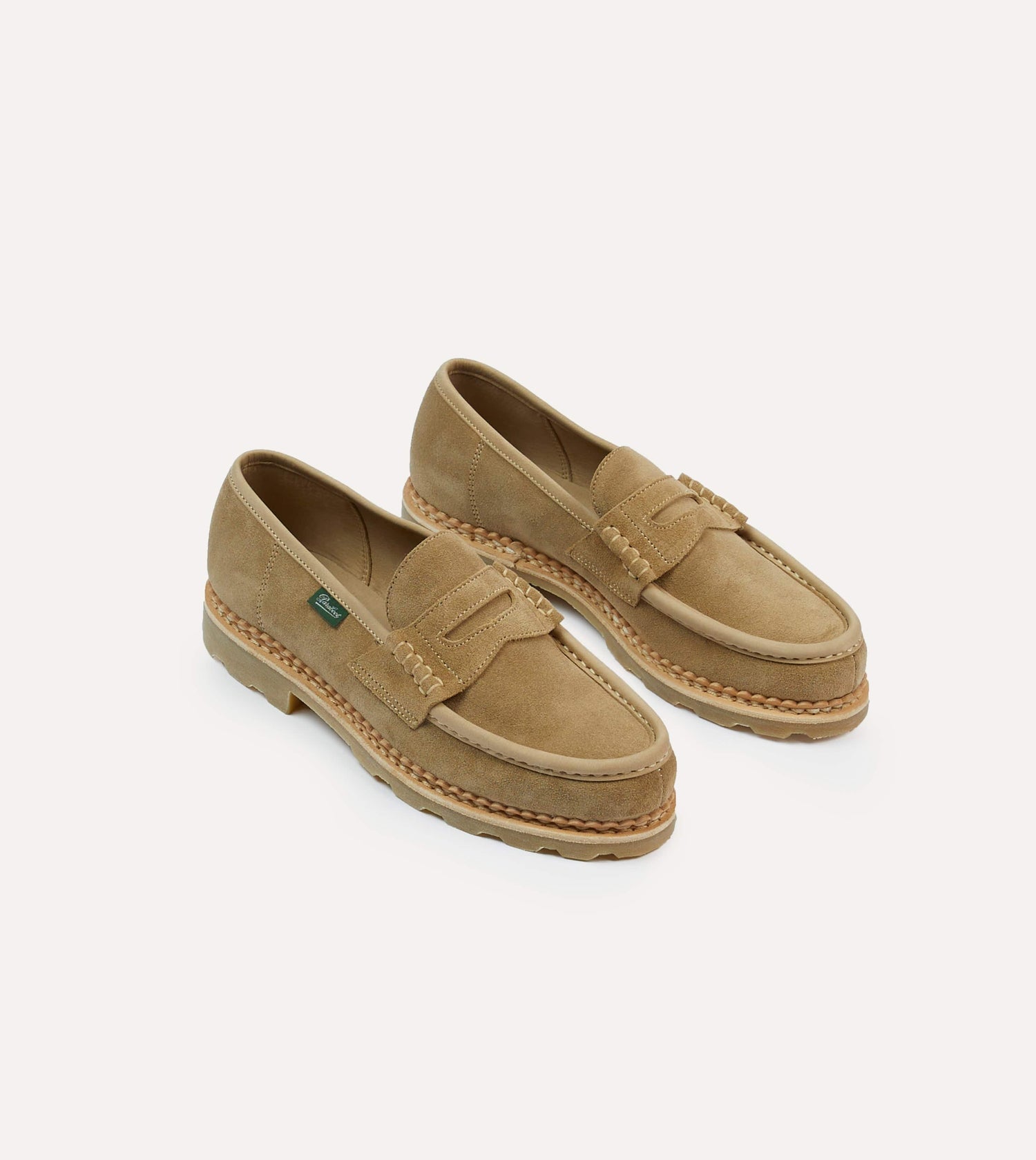 Paraboot Nantes Sand Suede Loafer
