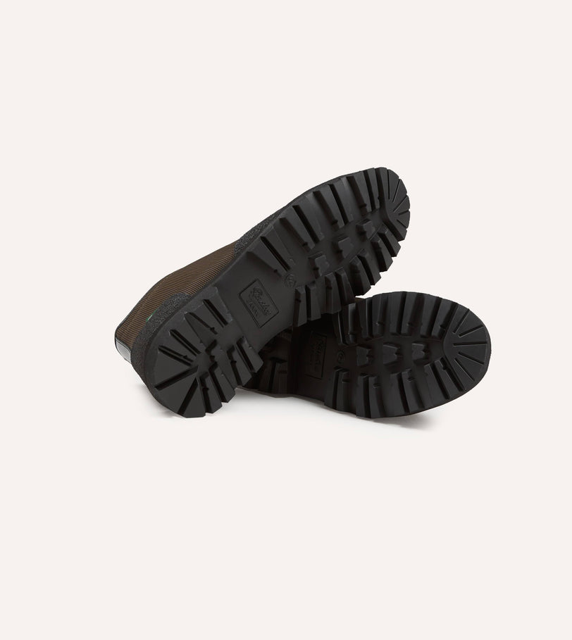 Paraboot Yosemite Brown Leather Mesh Hiking Boots