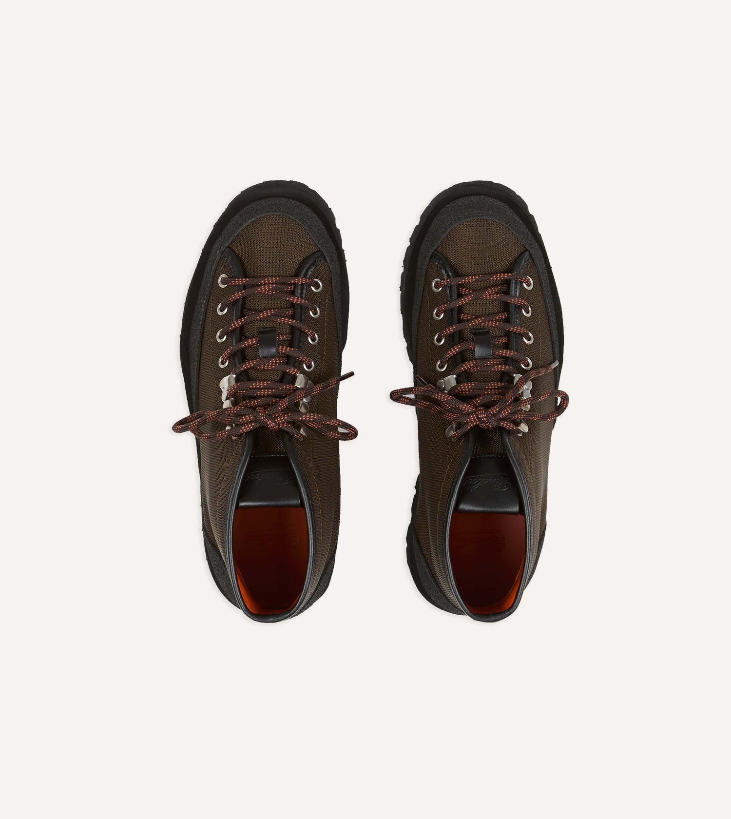 Paraboot Yosemite Brown Leather Mesh Hiking Boots