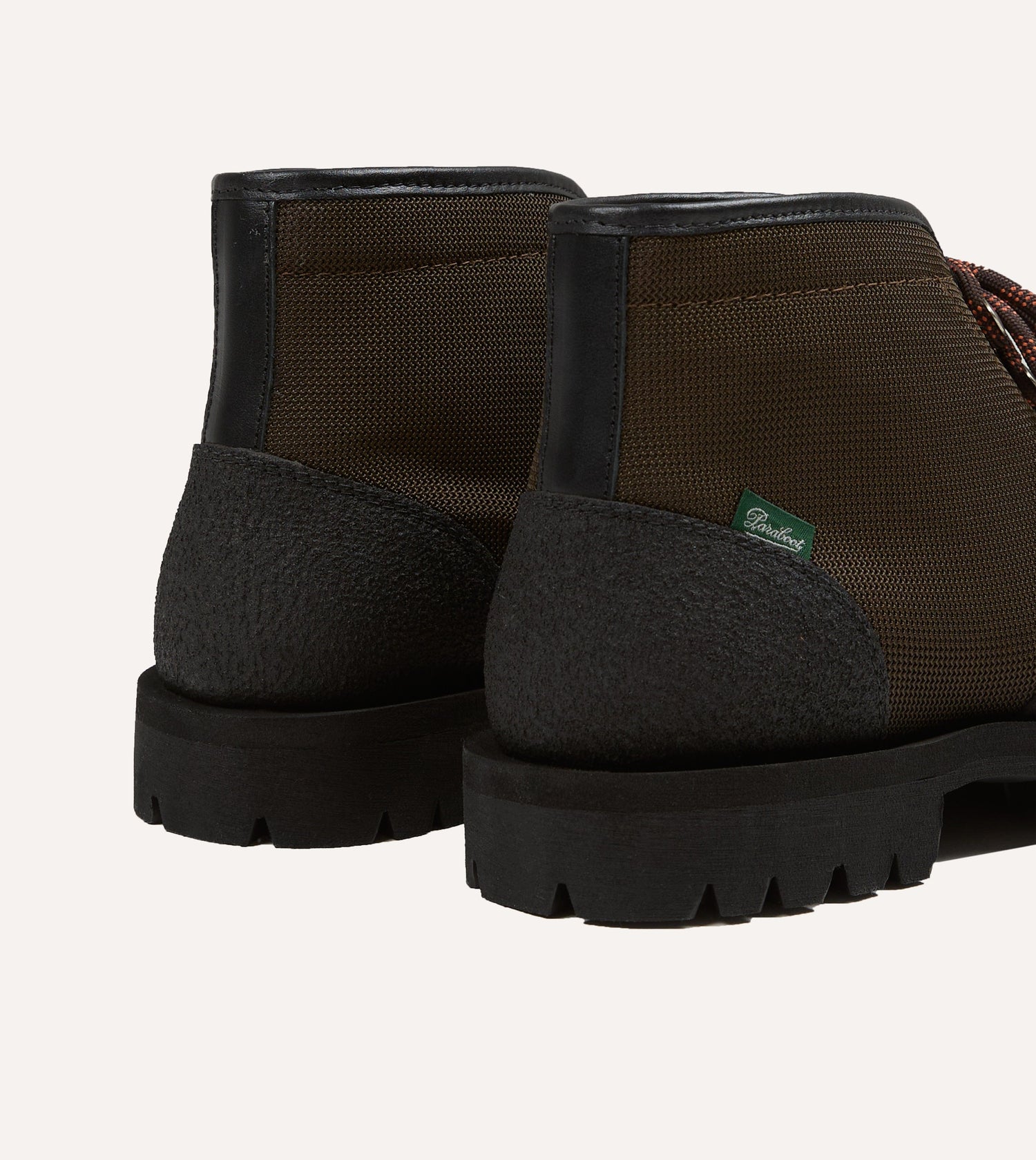 Paraboot Yosemite Brown Leather Mesh Hiking Boots