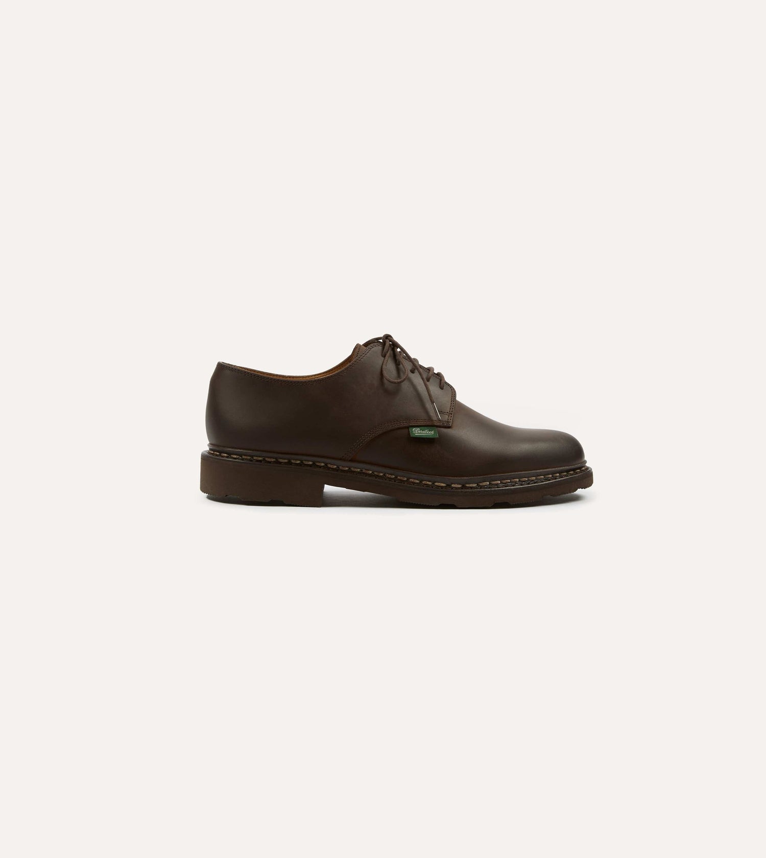Paraboot Arles Marron Nubuck Leather Derby Shoe