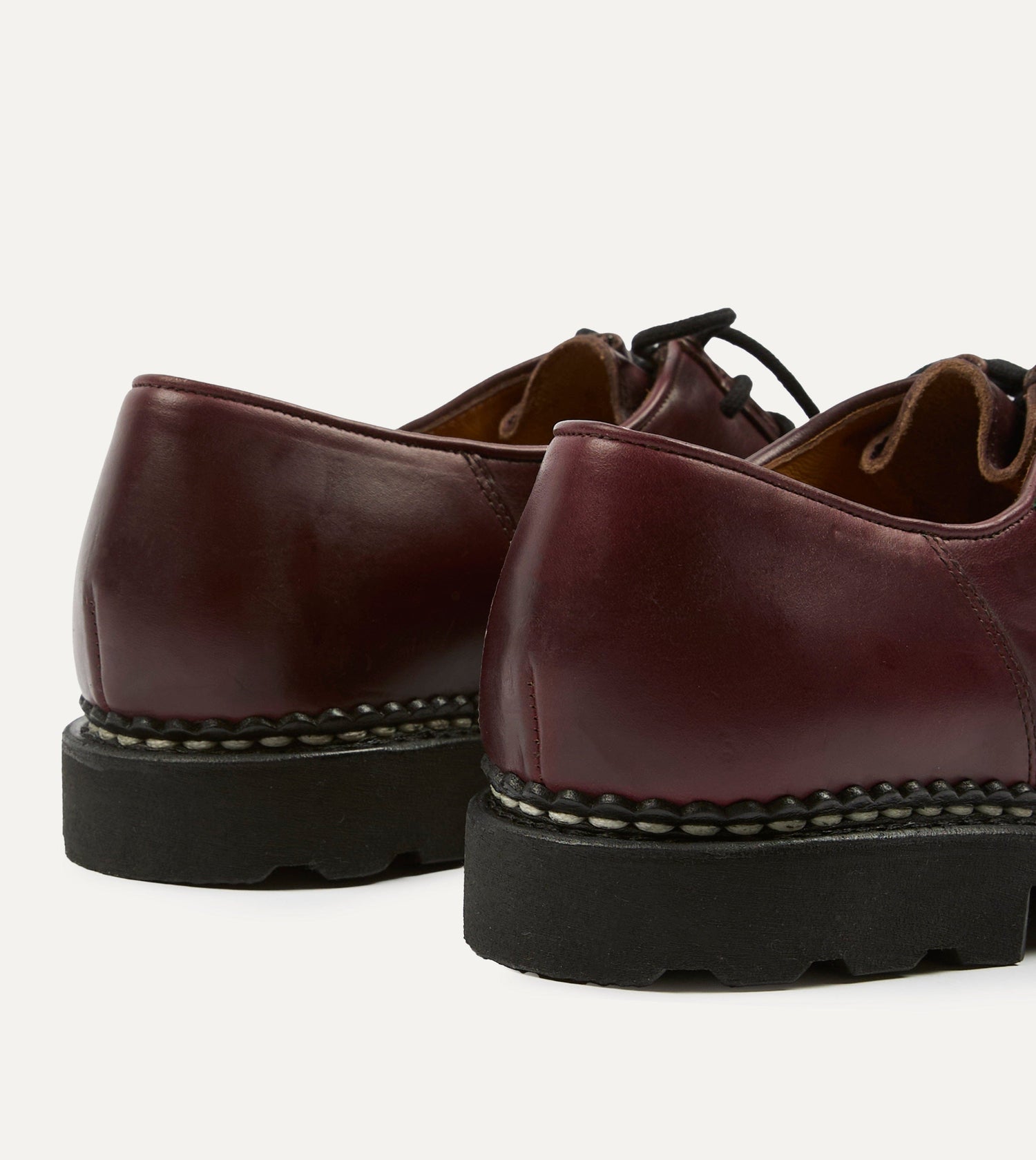 Paraboot Michael Bordeaux Leather Derby Shoe