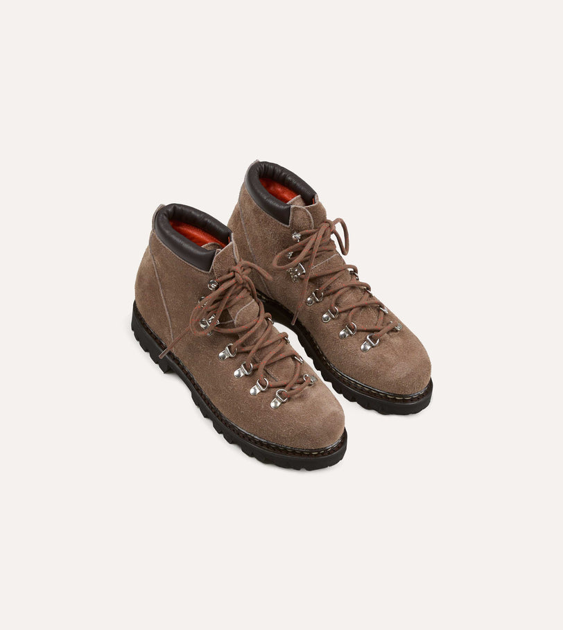 Paraboot Avoriaz Velours Graphite Suede Hiking Boot