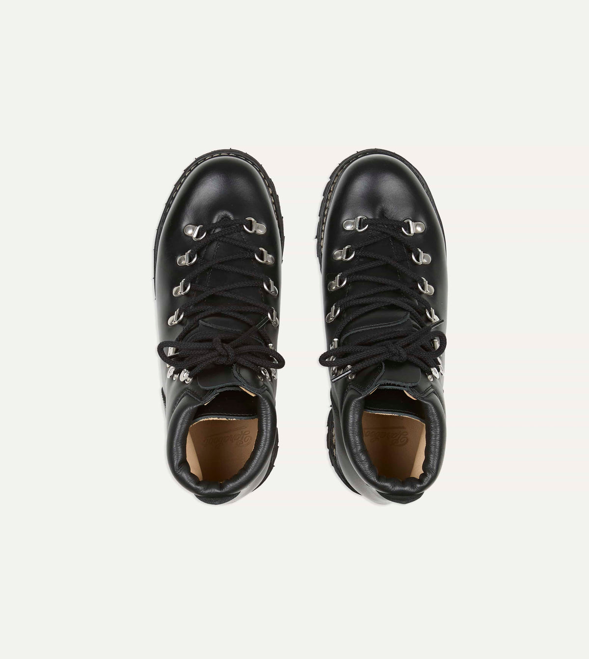 Paraboot Avoriaz Lisse Noir Leather Boot