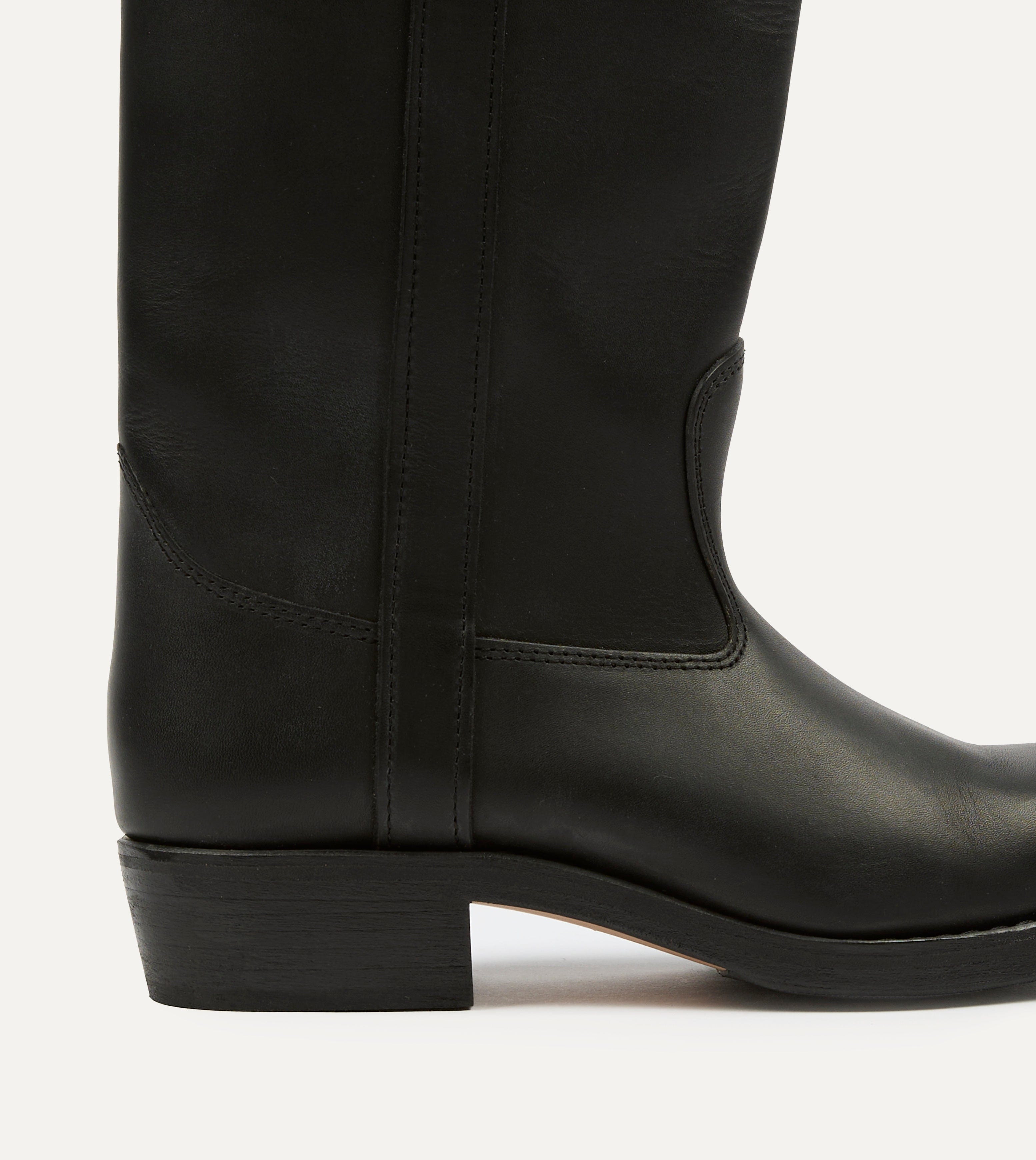 La Botte Gardiane Camarguaise Black Leather Boots – Drakes