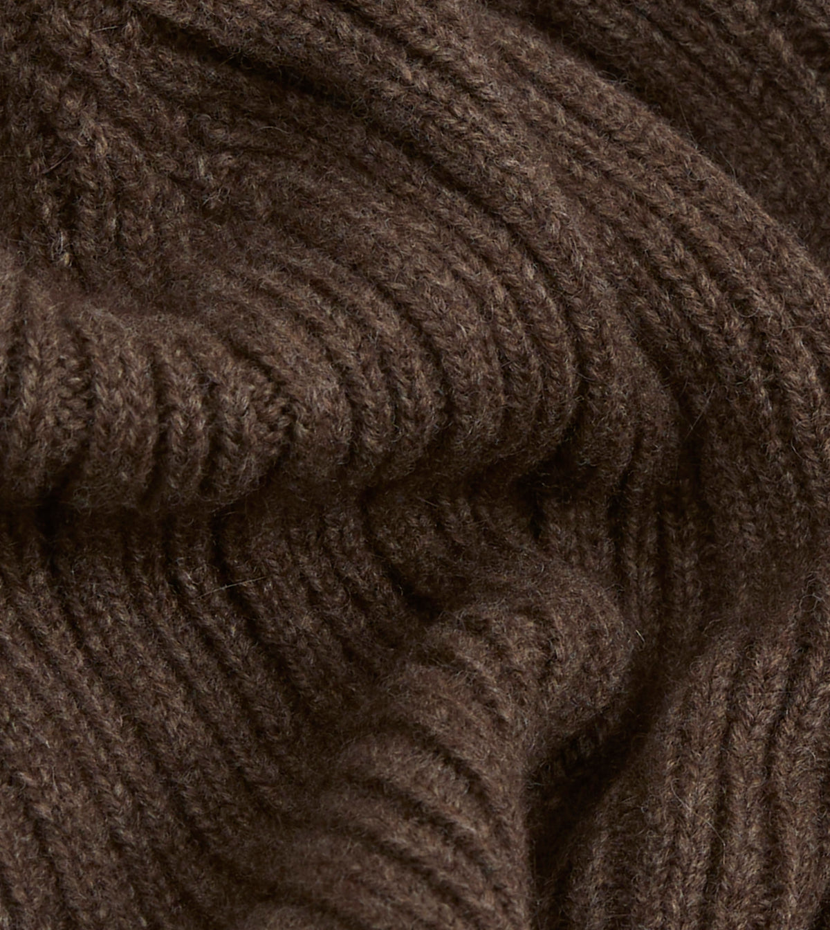 Light Brown Geelongora Ribbed Knit Cap