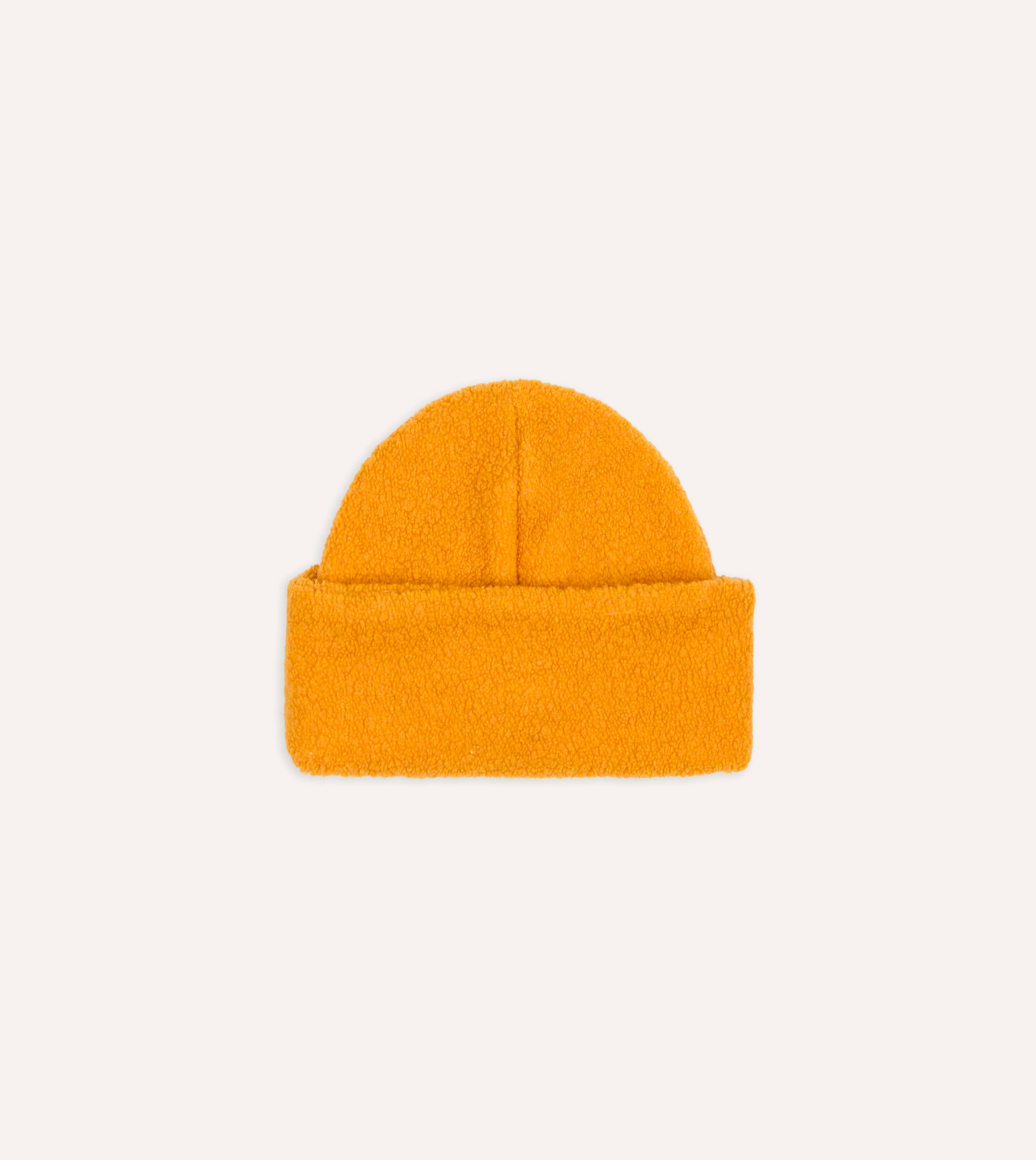 Câbleami Yellow Wool Watch Cap