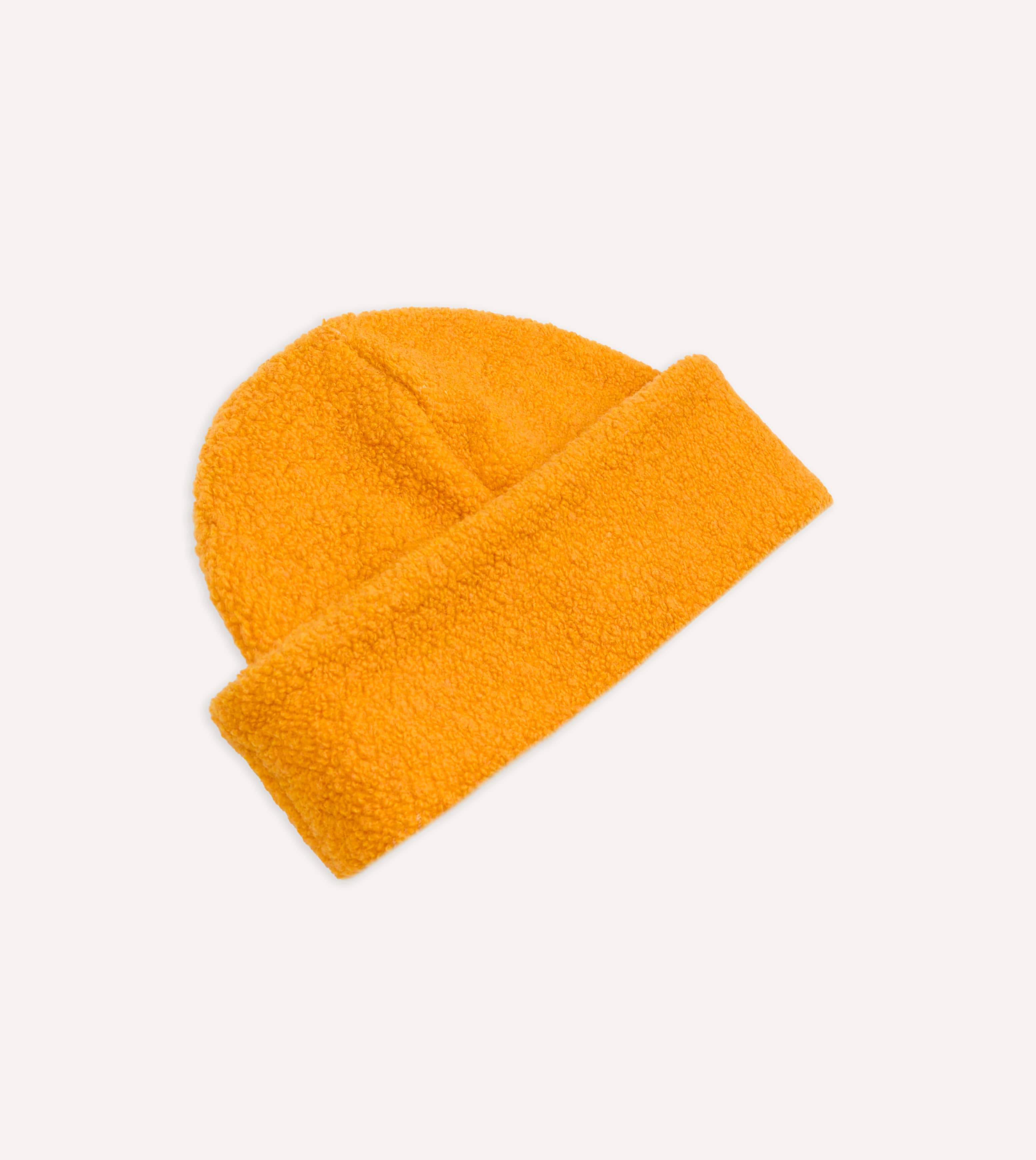 Câbleami Yellow Wool Watch Cap