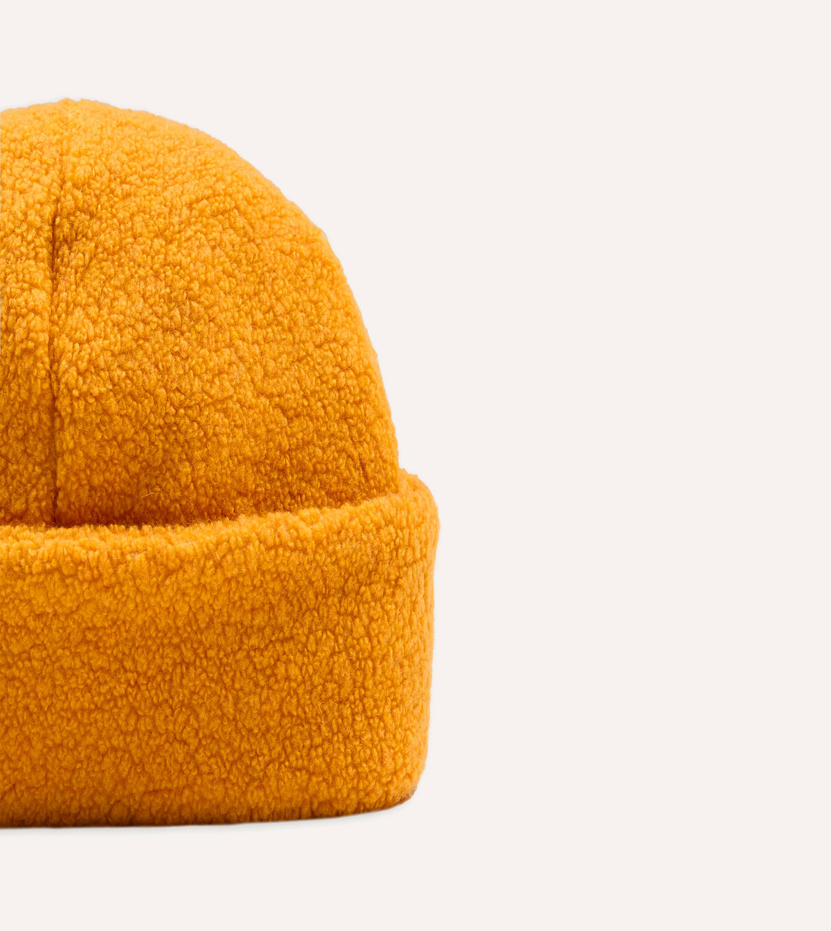 Câbleami Yellow Wool Watch Cap