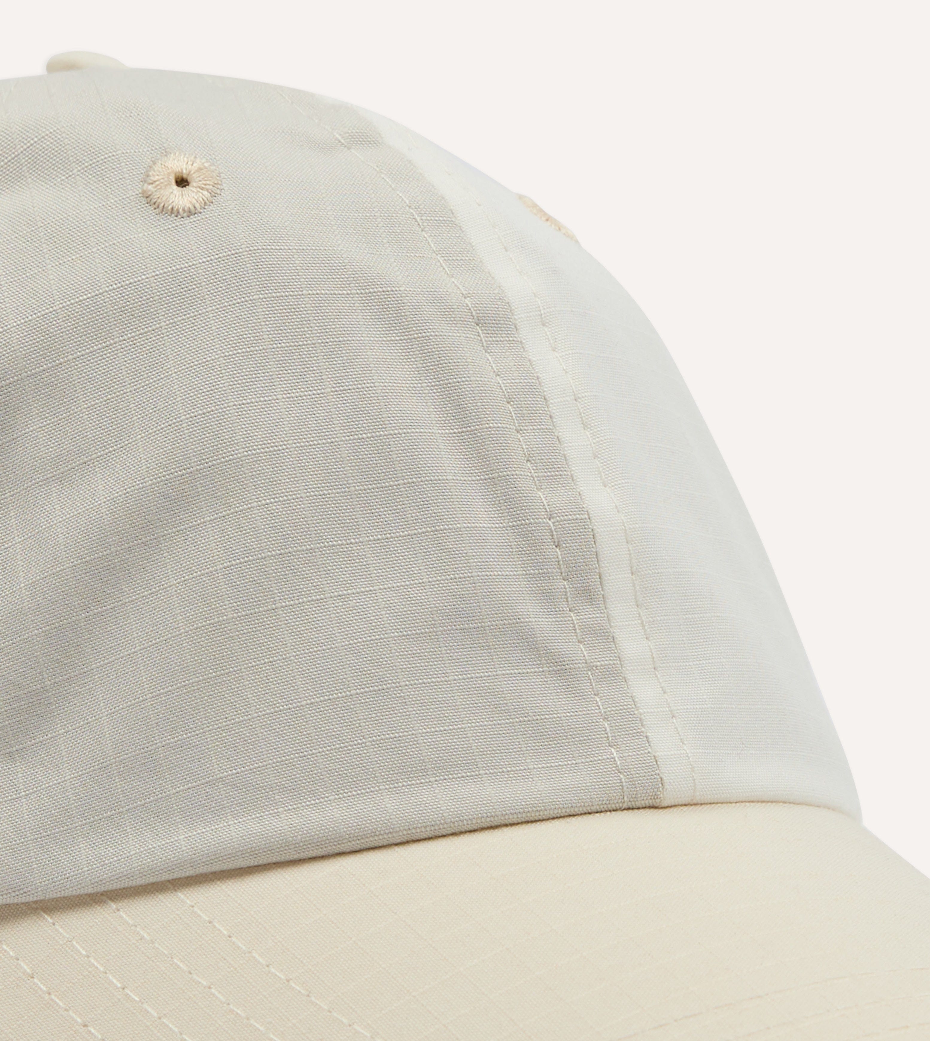 Drake’s and New Balance Waxed Ripstop Cotton Baseball Cap