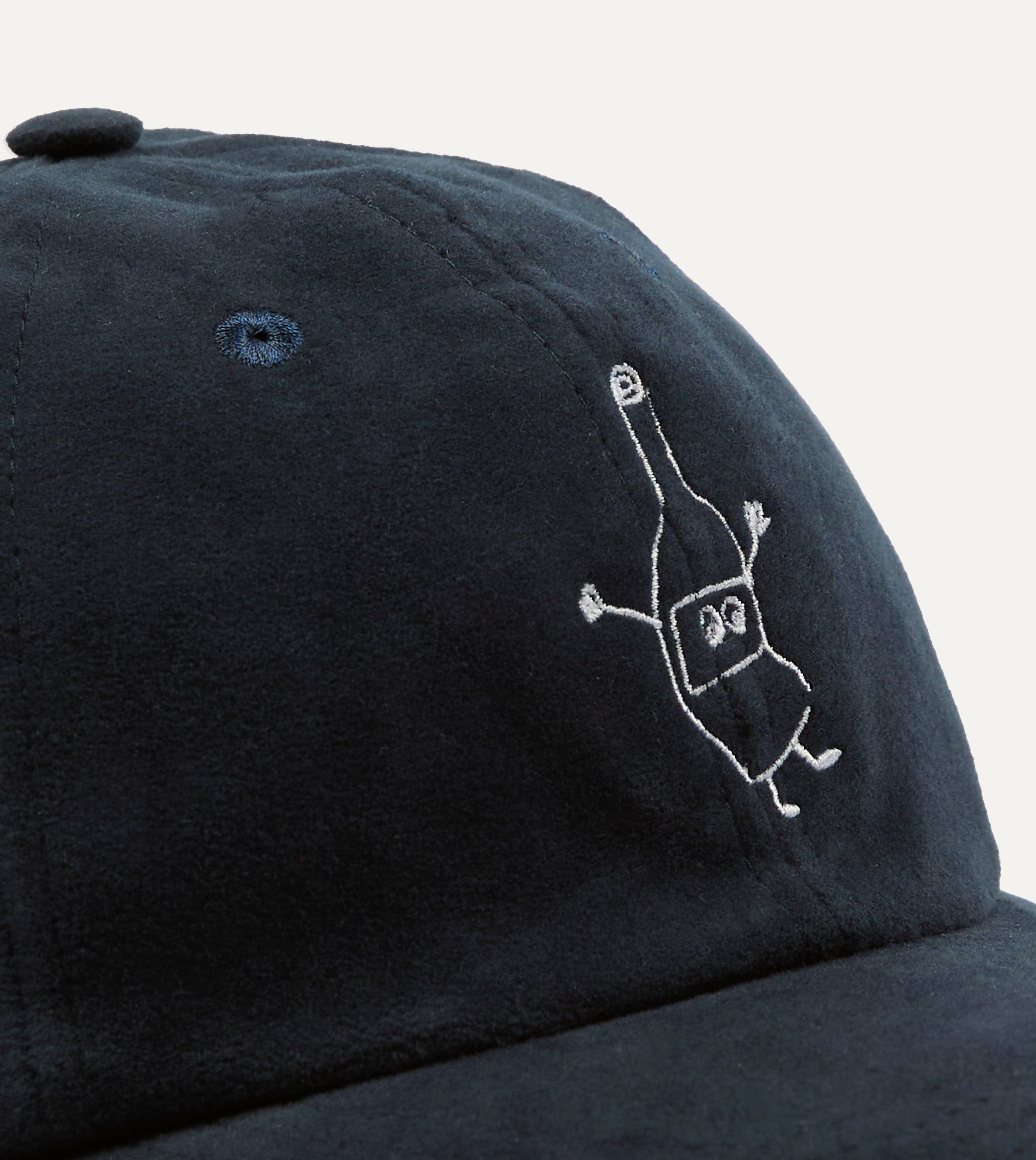 Kennedy by Drake’s Navy Moleskin Baseball Cap