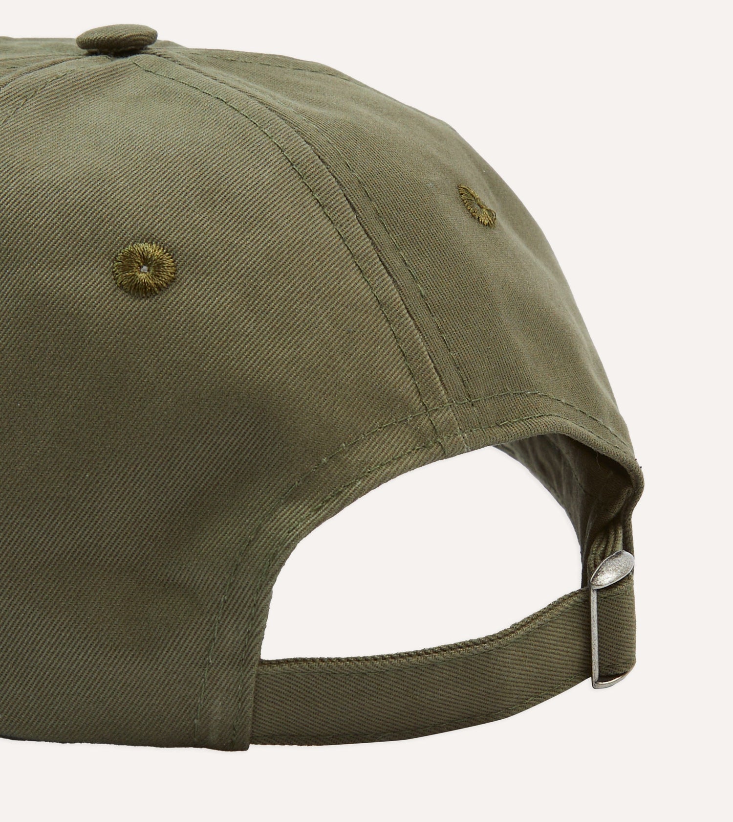 ‘D’ Lasso Emblem Cotton Twill Baseball Cap