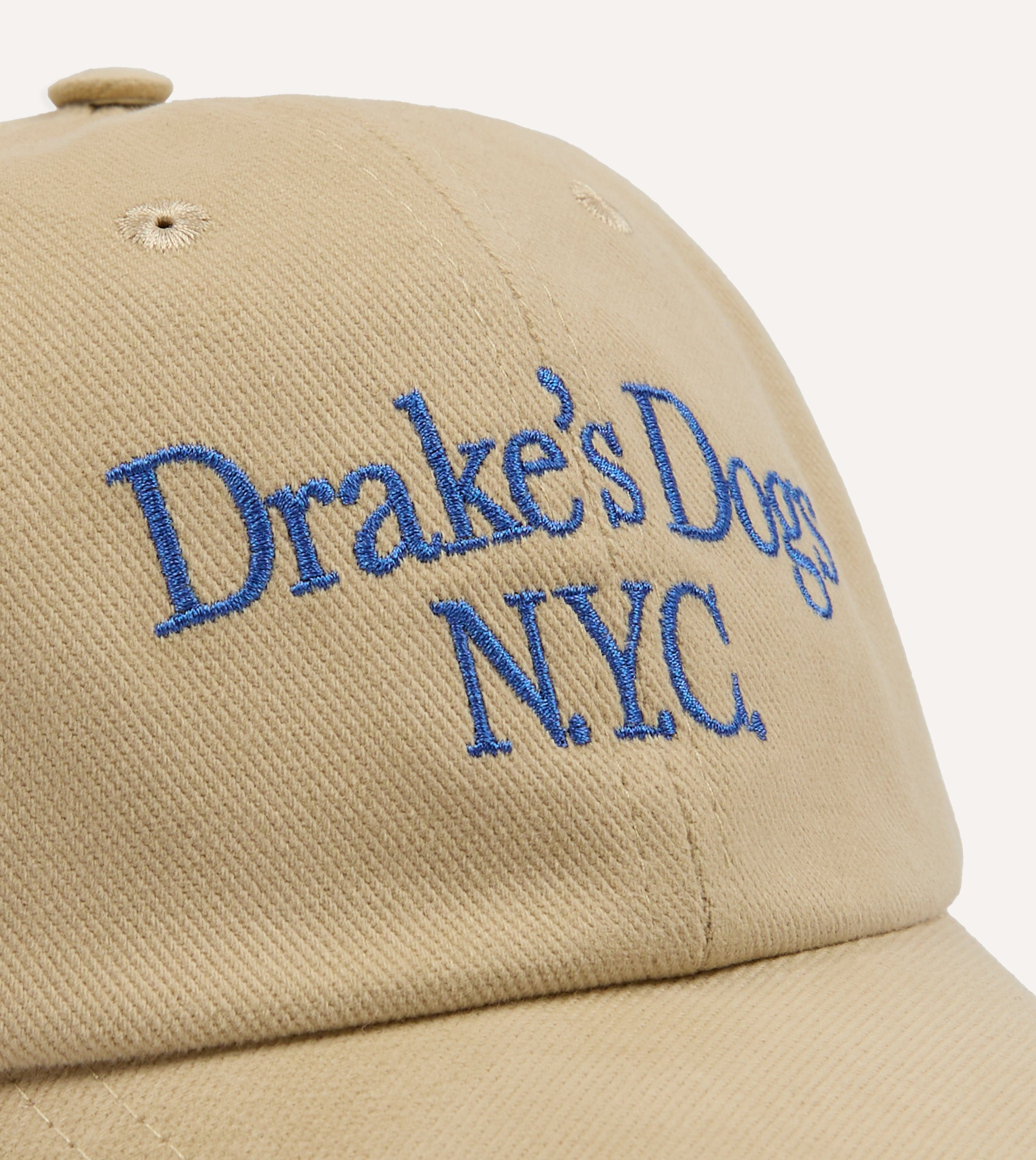 Drake's Dogs' Cotton Twill Baseball Cap – Drakes