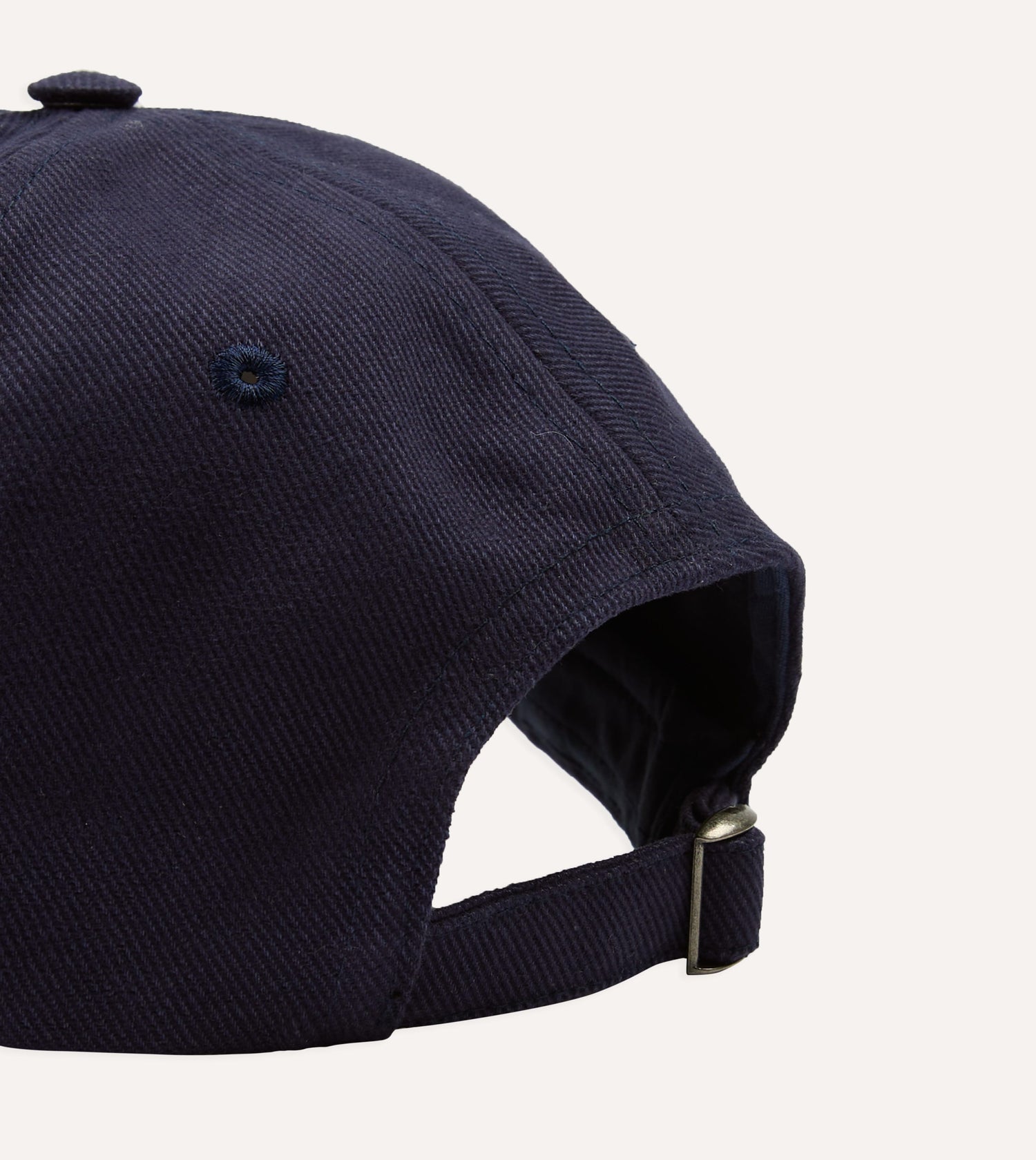 Navy 'D Duck' Cotton Twill Baseball Cap