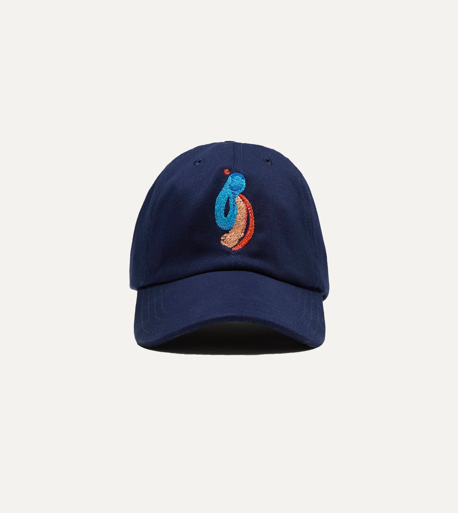 Mayumi Y. for Drake’s Navy Cotton Twill Baseball Cap