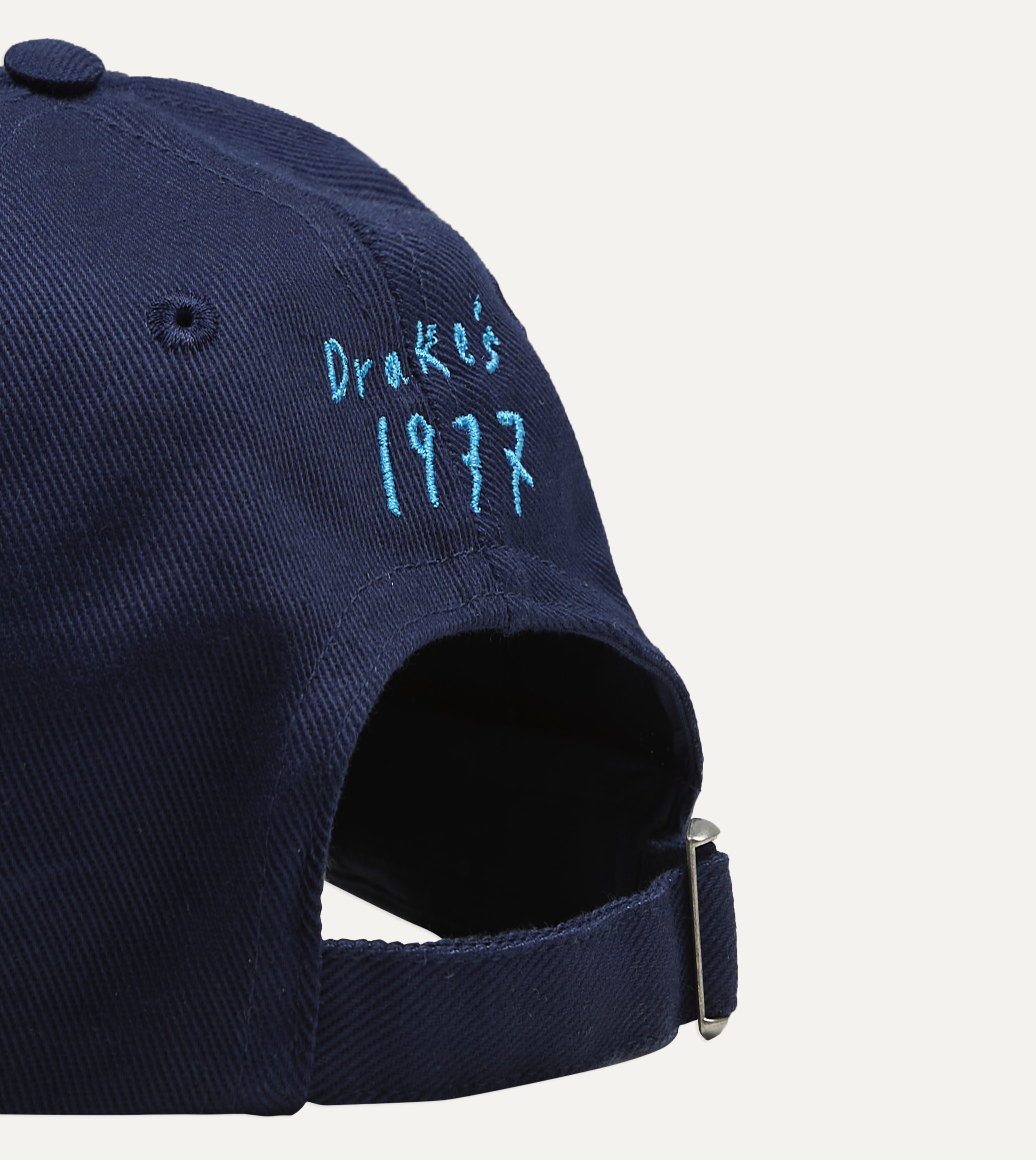 Mayumi Y. for Drake's Navy Cotton Twill Baseball Cap – Drakes