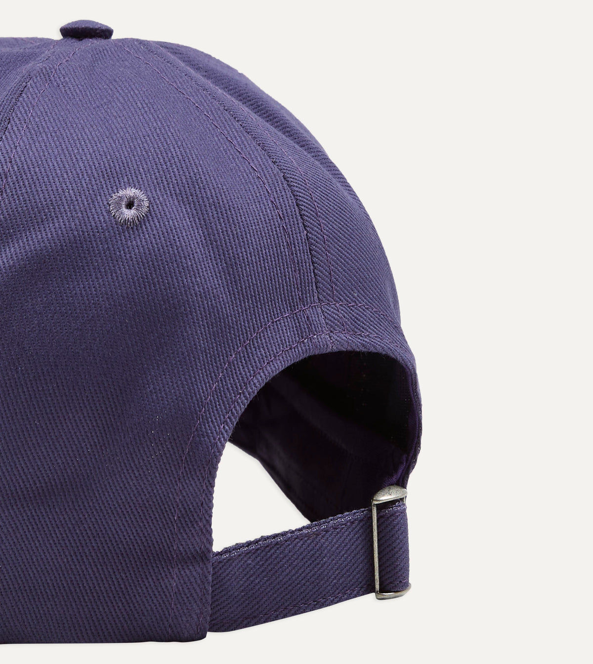 Navy 'Clock' Cotton Twill Baseball Cap