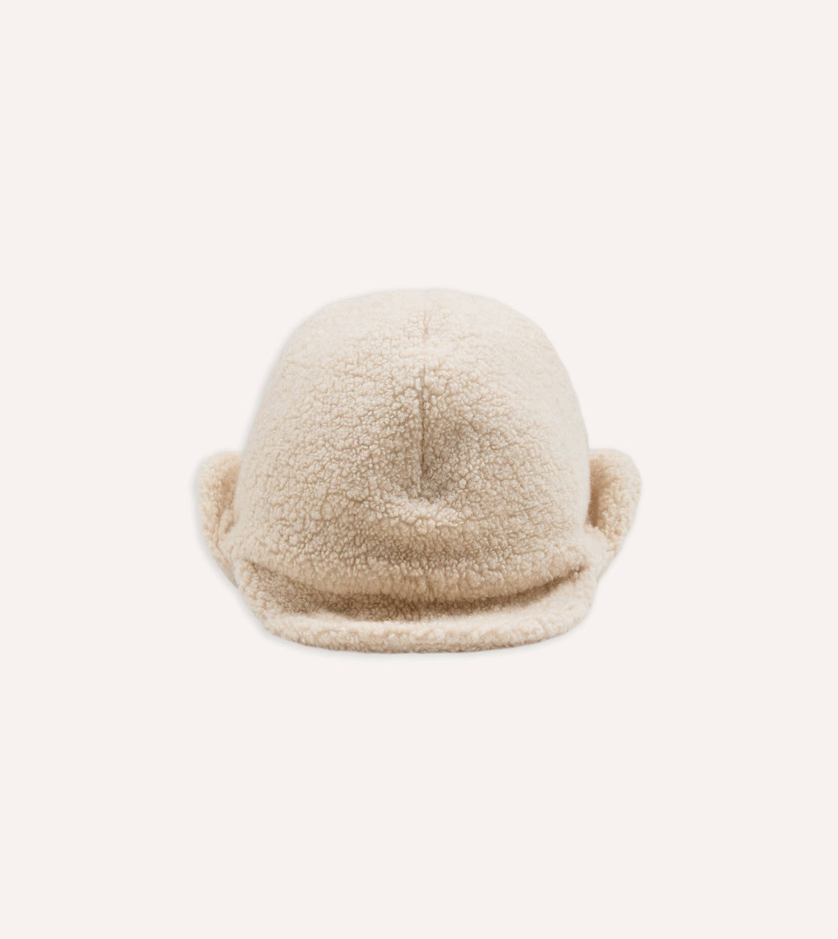 Câbleami Ecru Wool Flight Cap