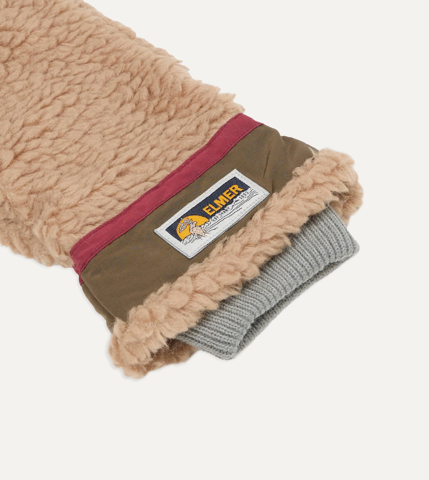 Elmer Camel Teddy Mitten