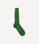 Green Cotton Mid-Calf Socks