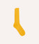 Yellow Cotton Mid-Calf Socks