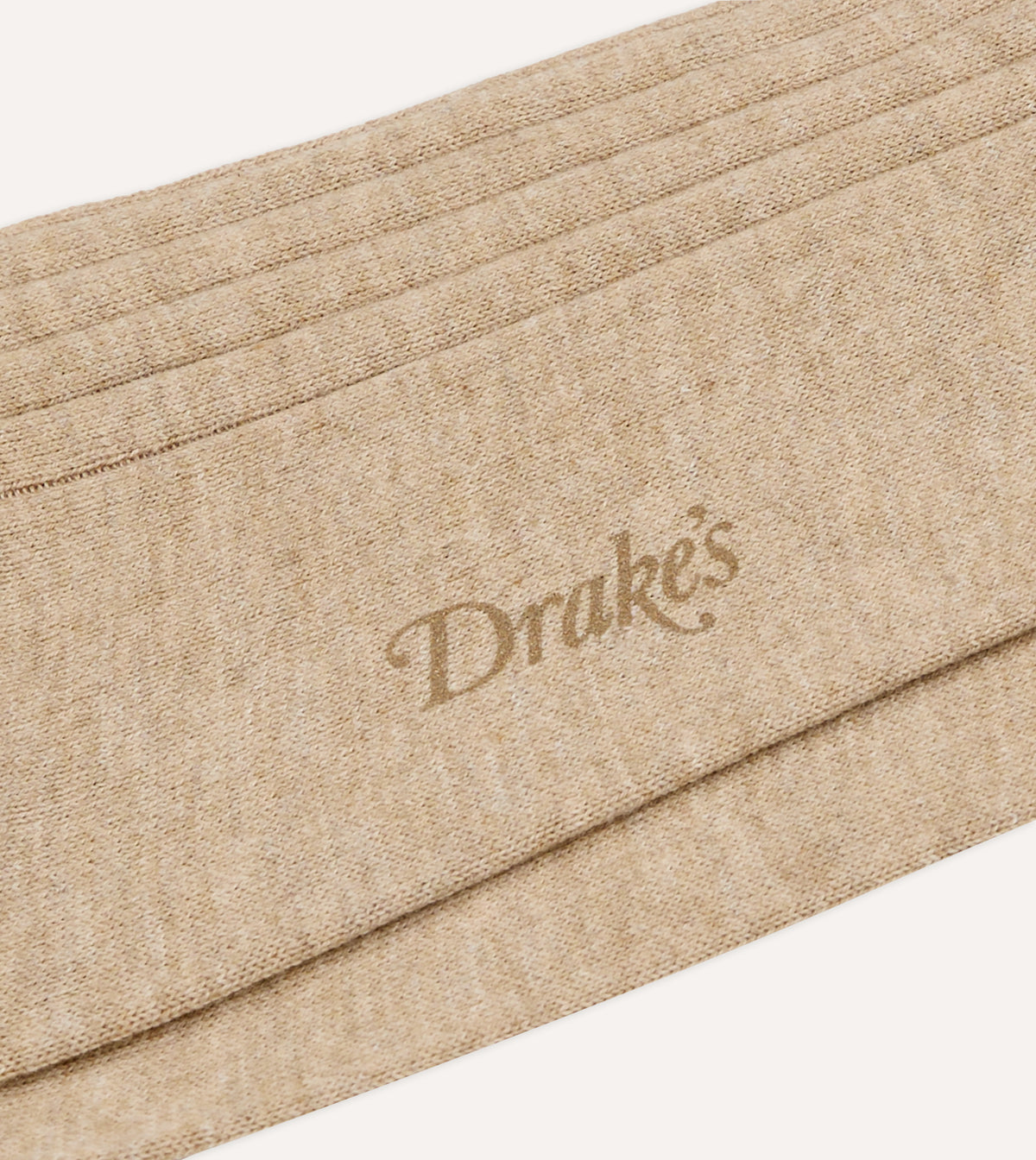 Oatmeal Cotton Mid-Calf Socks