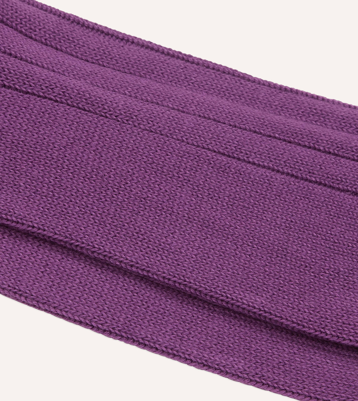 Purple Cotton Casual Socks
