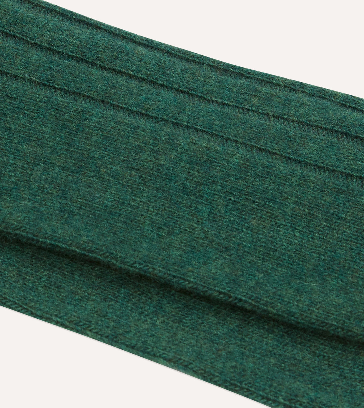 Forest Green Wool Casual Socks