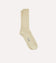 Ecru Melange Cotton Sports Socks