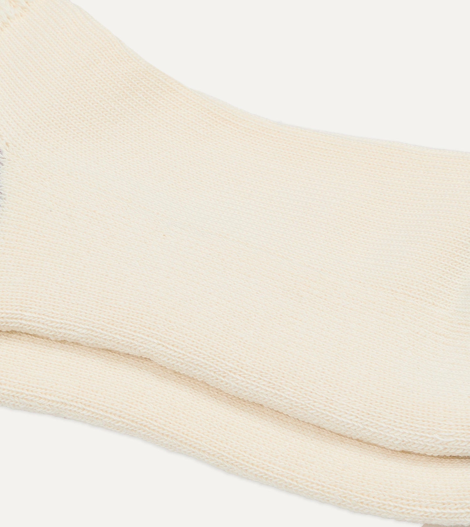 RoToTo Green and Yellow Cotton Crew Socks