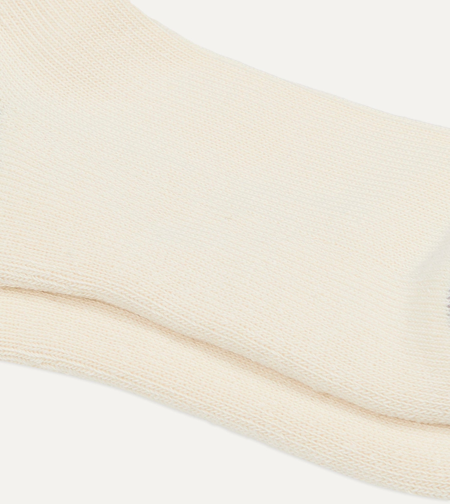 RoToTo Yellow and Purple Cotton Crew Socks