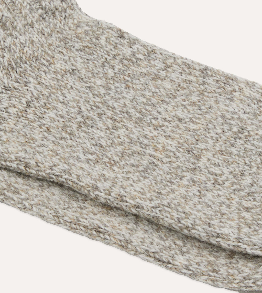 RoToTo Grey and Green Merino Wool Ragg Socks – Drakes