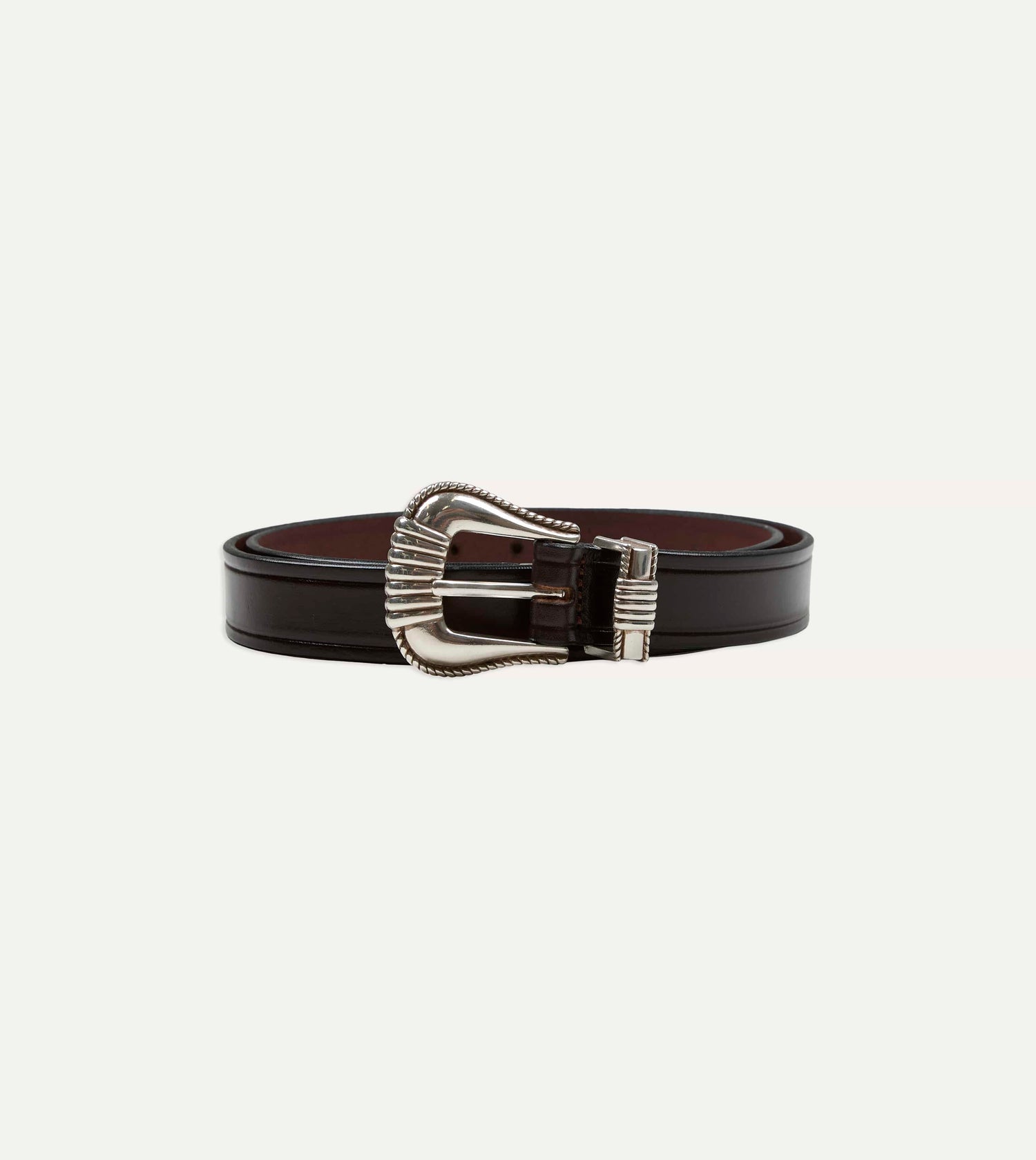 Monitaly Extended 1" Havana Leather Belt