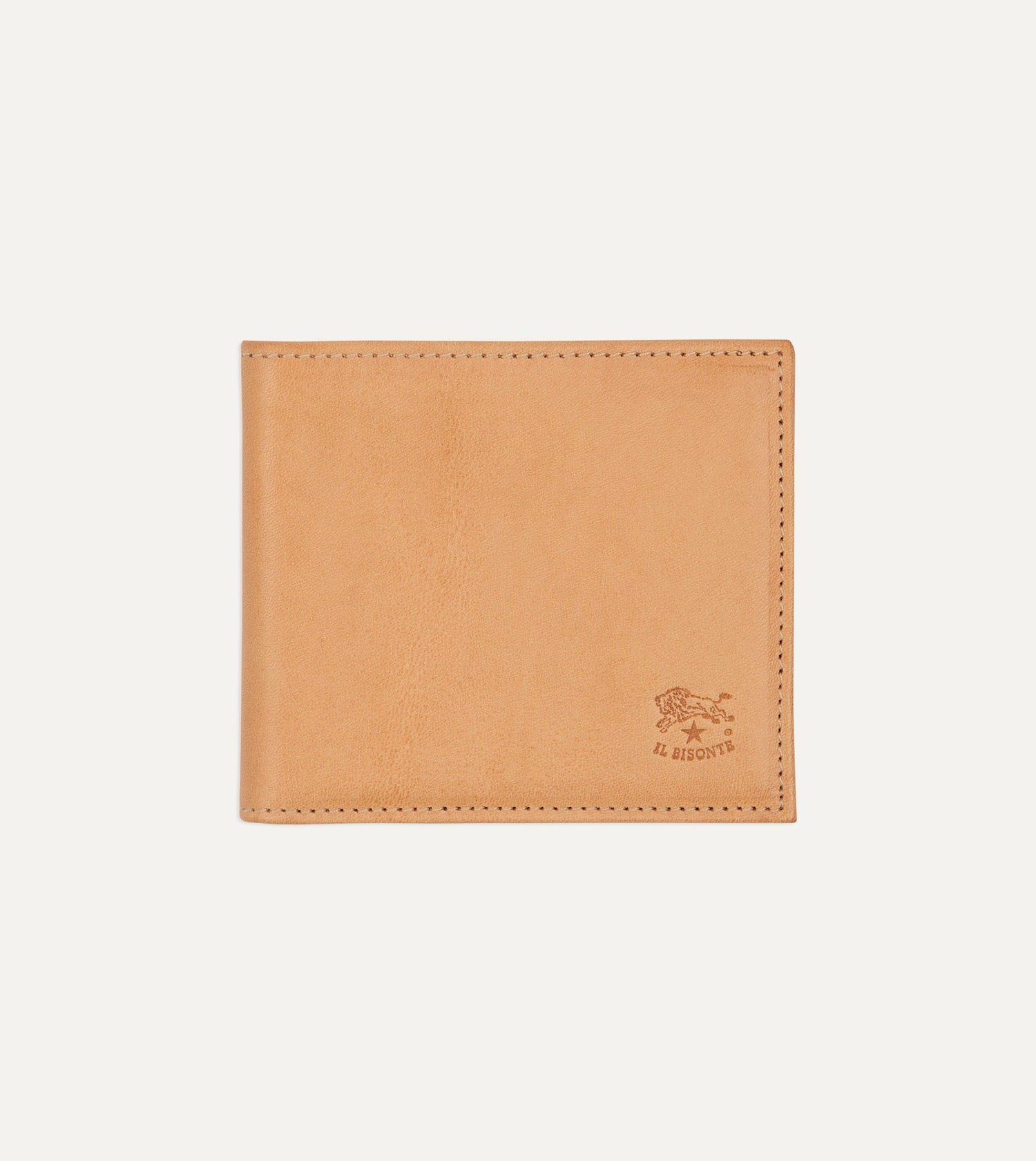 Il Bisonte Bi-Fold Leather Wallet