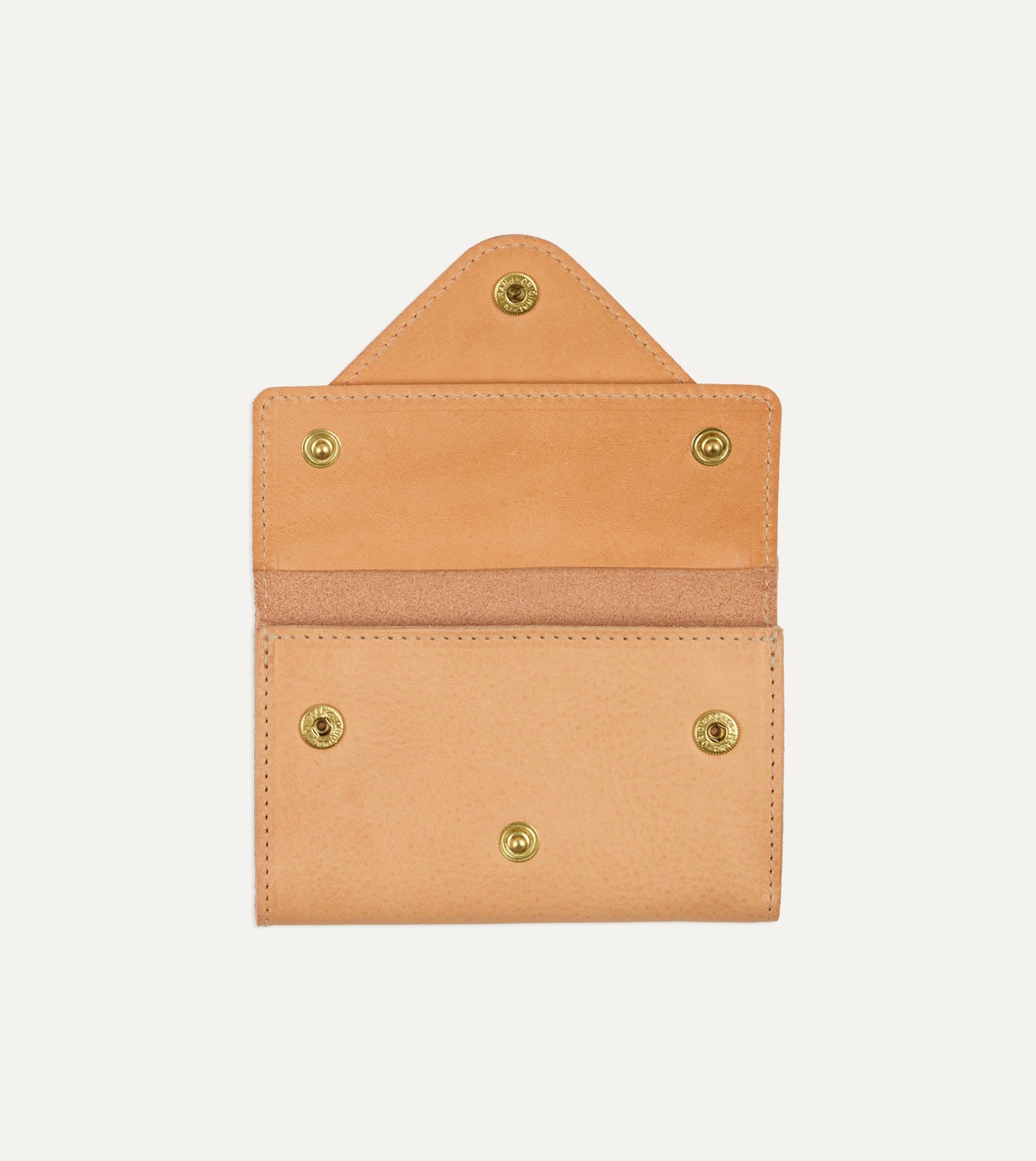 Il Bisonte Leather Double Fold Card Case