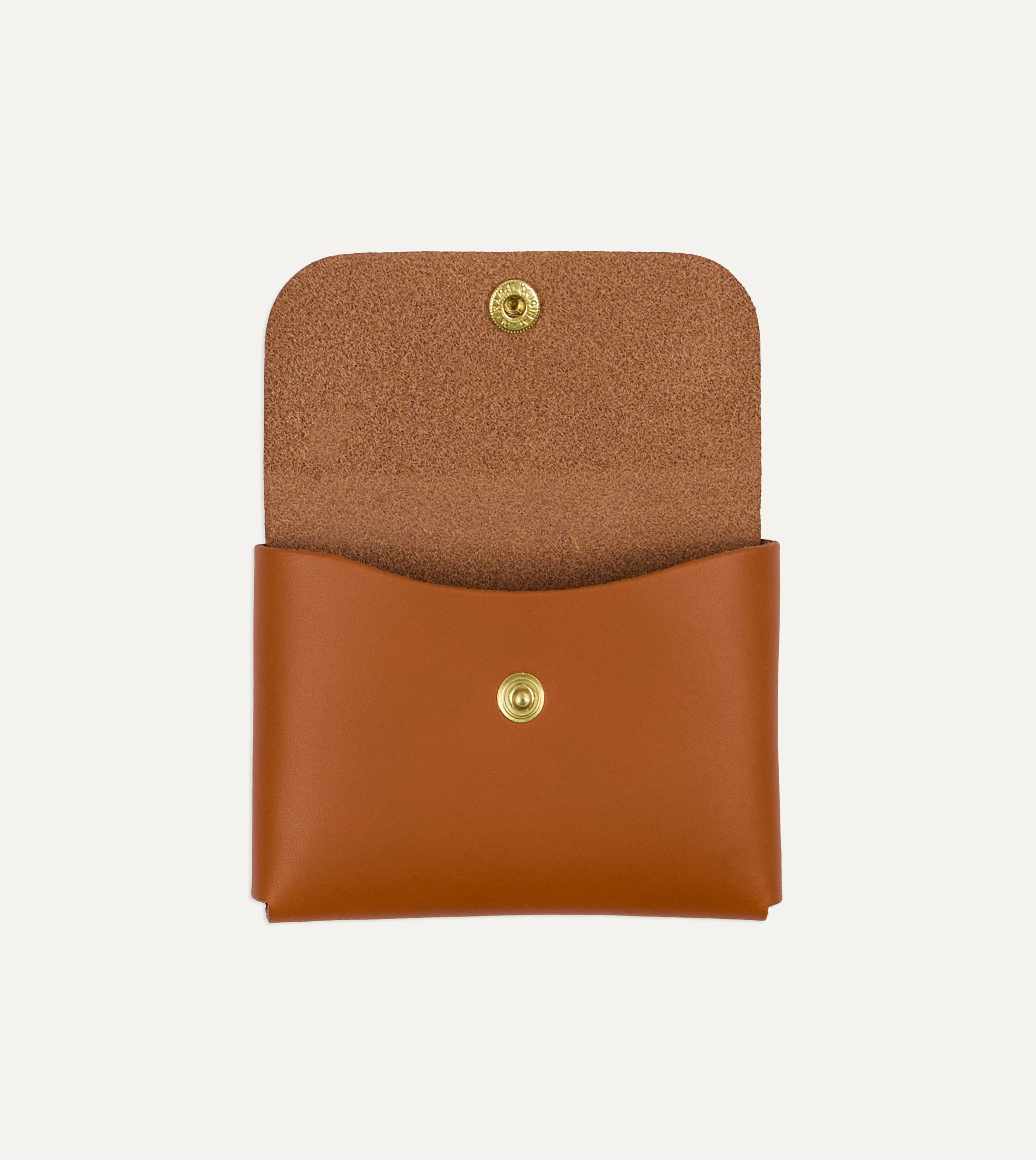 Il Bisonte Leather Stud Card Case – Drakes