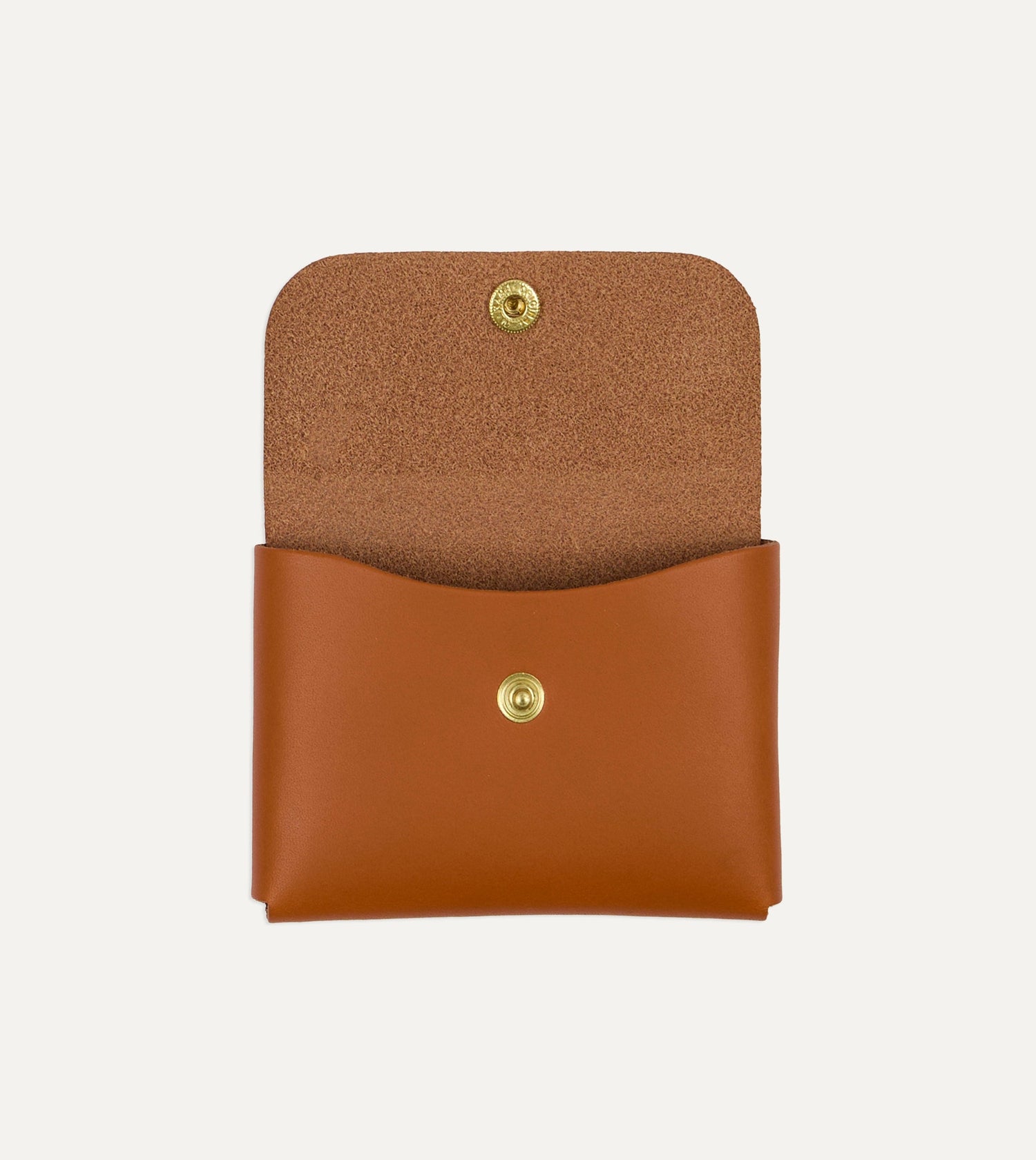 Il Bisonte Leather Stud Card Case