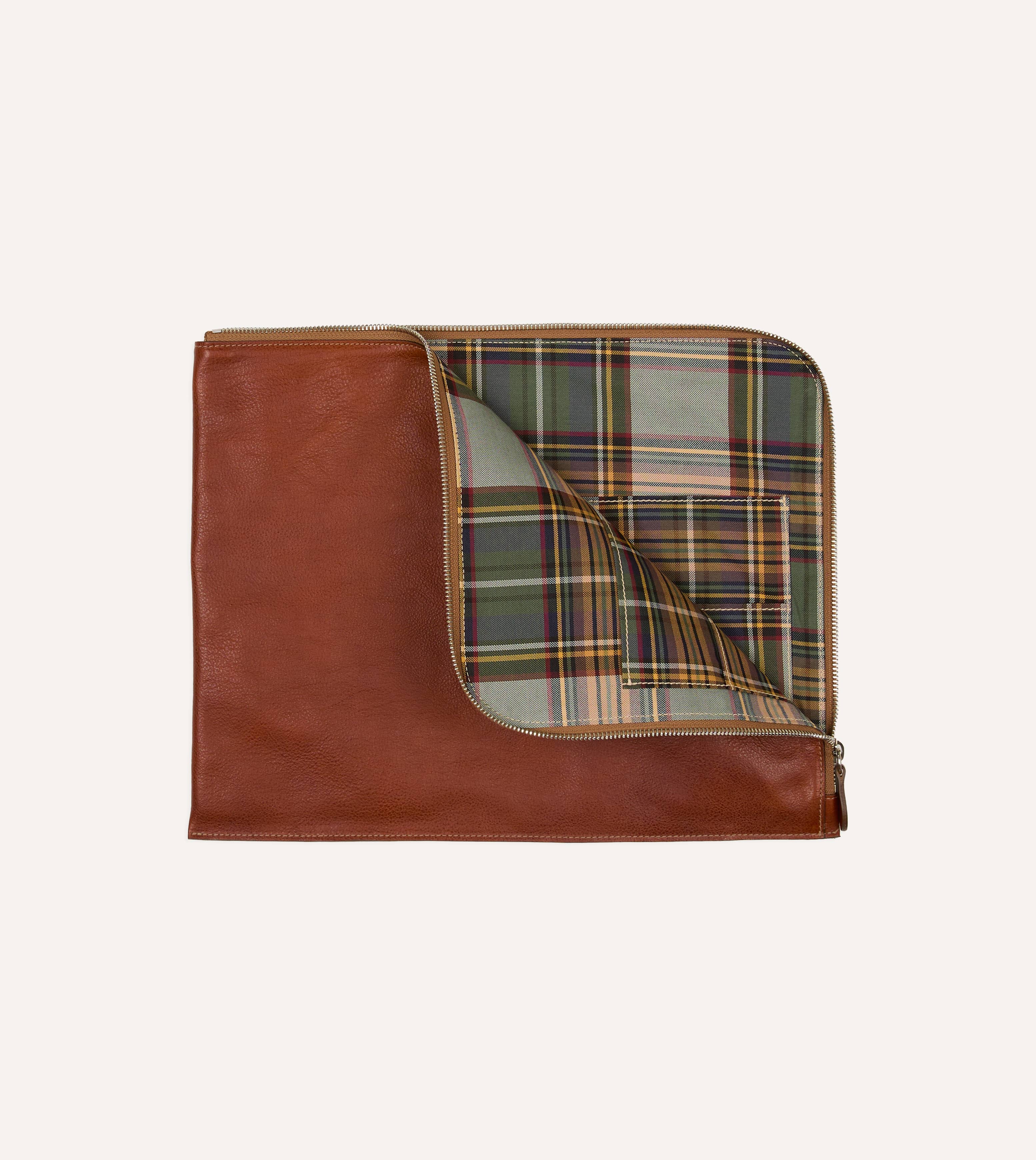 Il Bisonte Seppia Leather Laptop Case