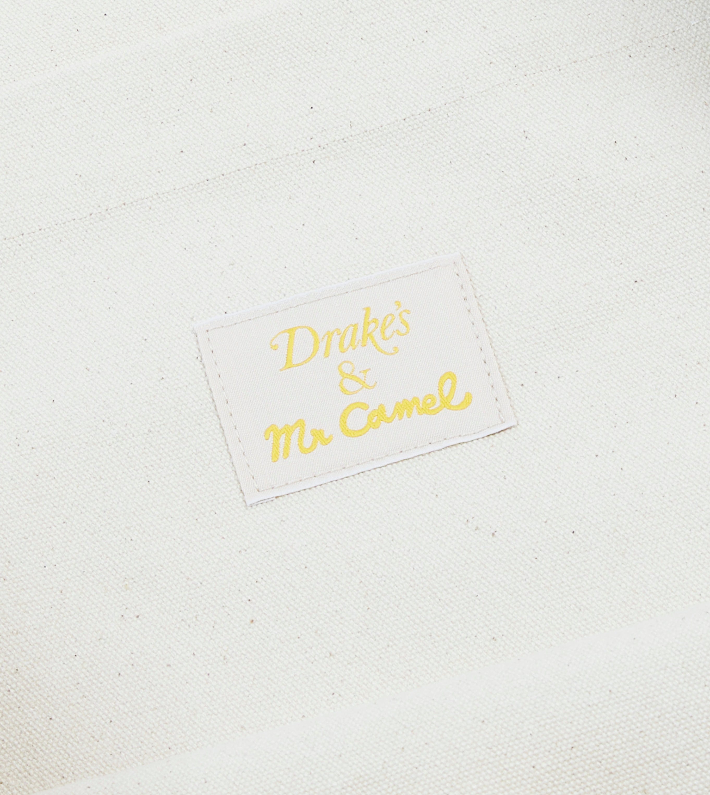 Drake's & Mr Camel Ecru Tote Bag