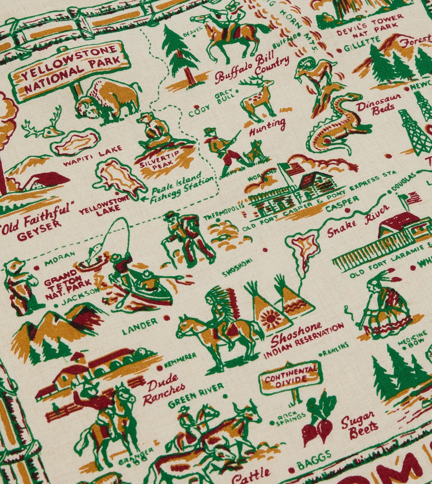 Rocky Mountain Featherbed Wyoming Tote Bag