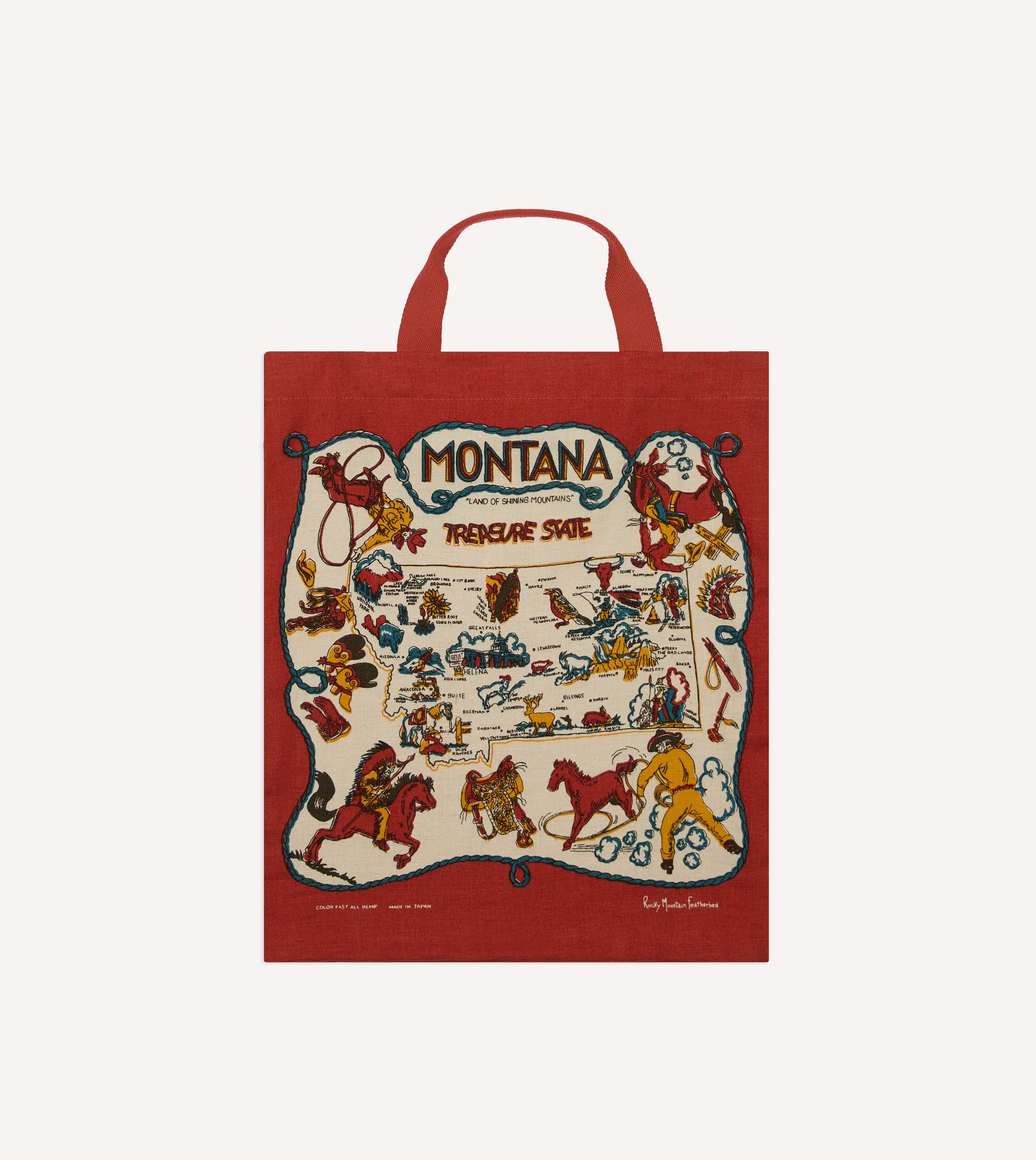 Rocky Mountain Featherbed Montana Tote Bag