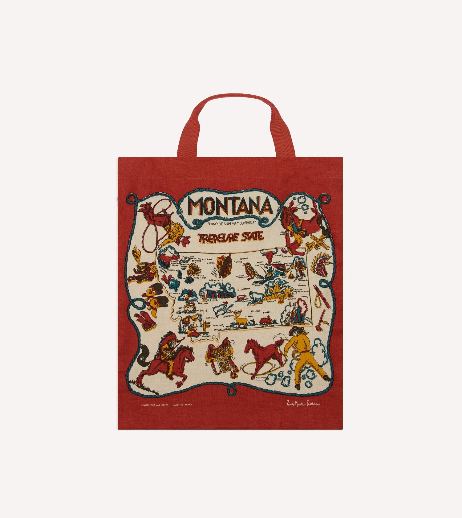 Rocky Mountain Featherbed Montana Tote Bag
