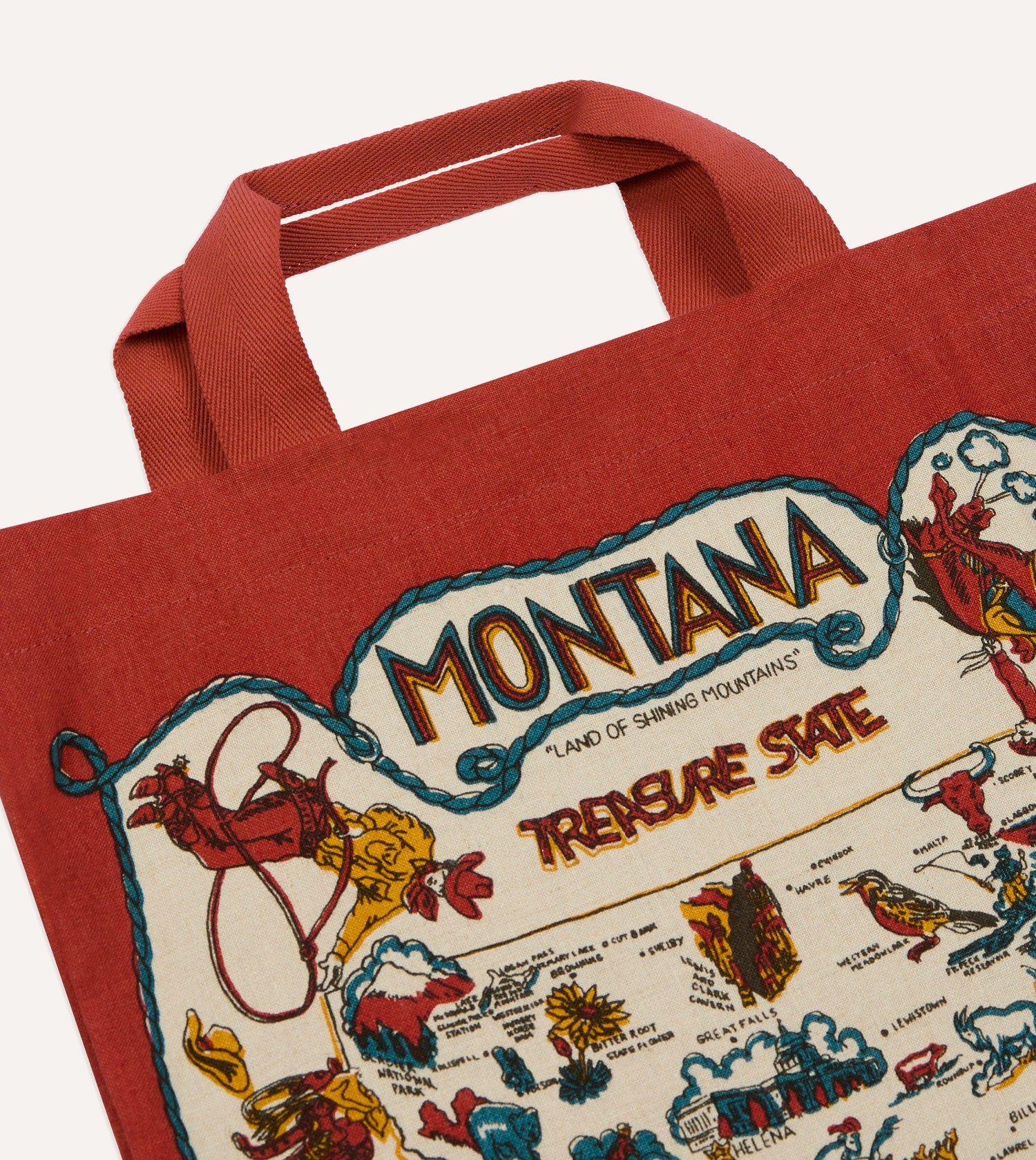 Rocky Mountain Featherbed Montana Tote Bag