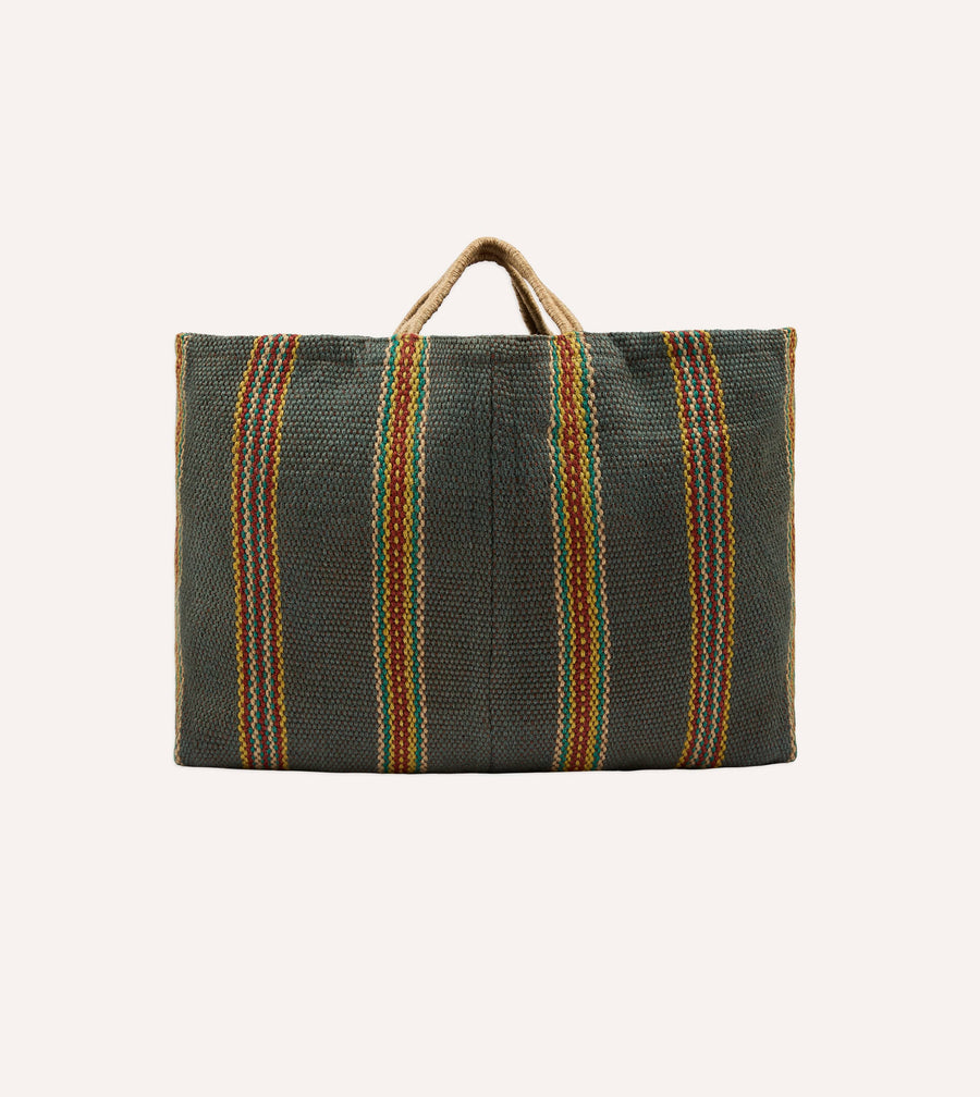 Grey Maison Bengal Extra Large Jute Poresh Tote Bag