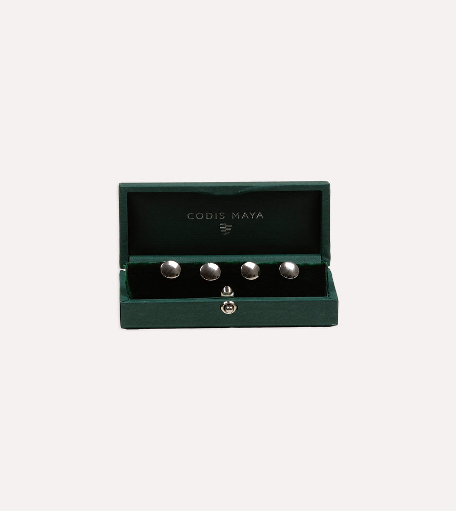 Codis Maya Rhodium Stud Set
